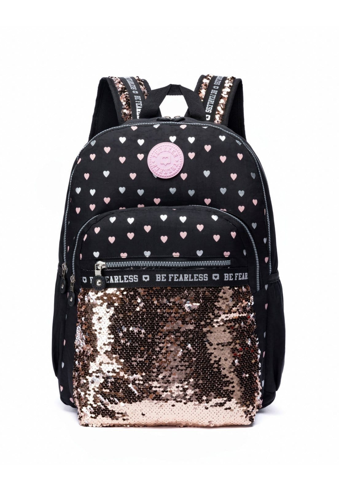 Mochila Casual Escolar Acolchoada Reforçada Espaçosa Feminina