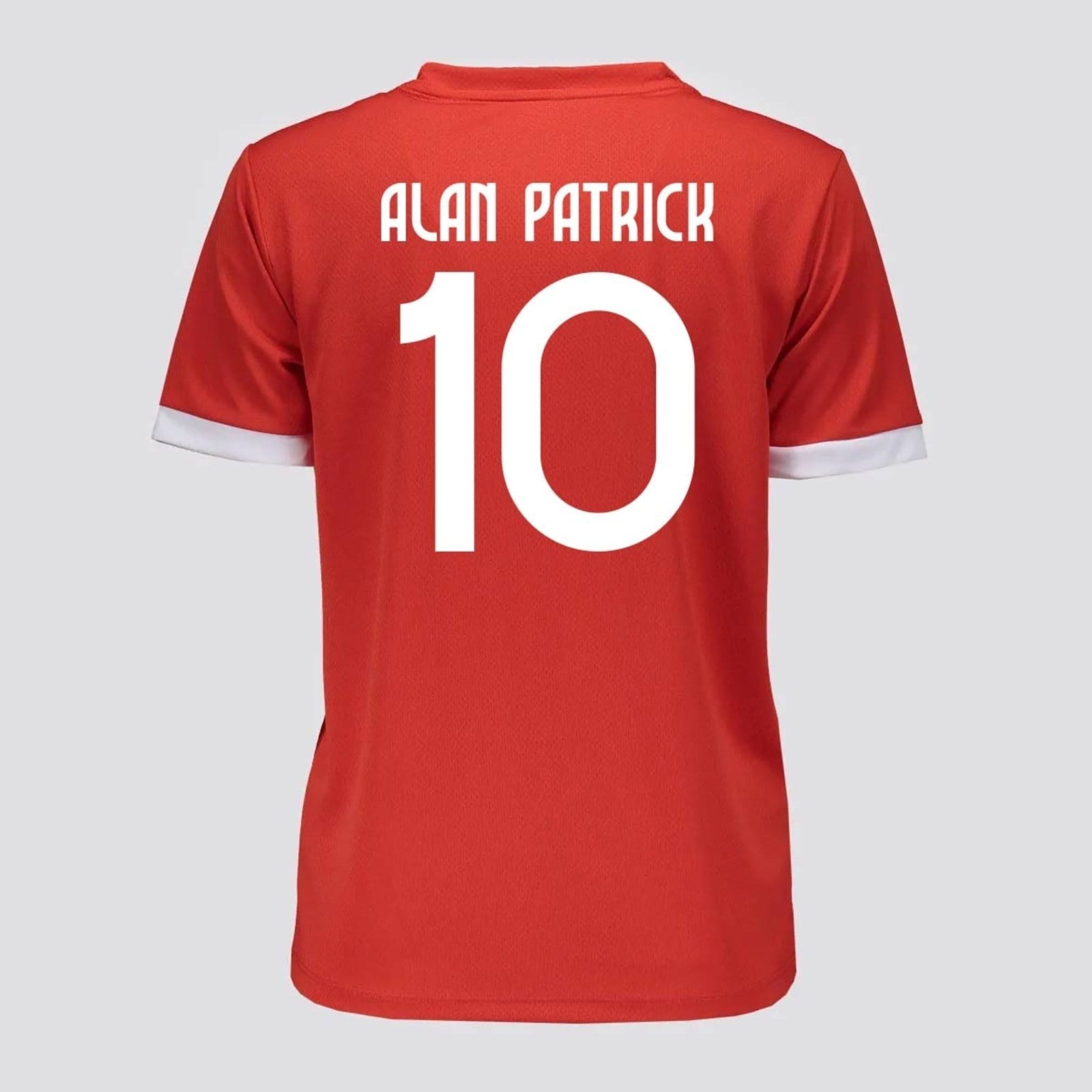 Camisa Internacional Gigante II Feminina Vermelha 10 Alan Patrick
