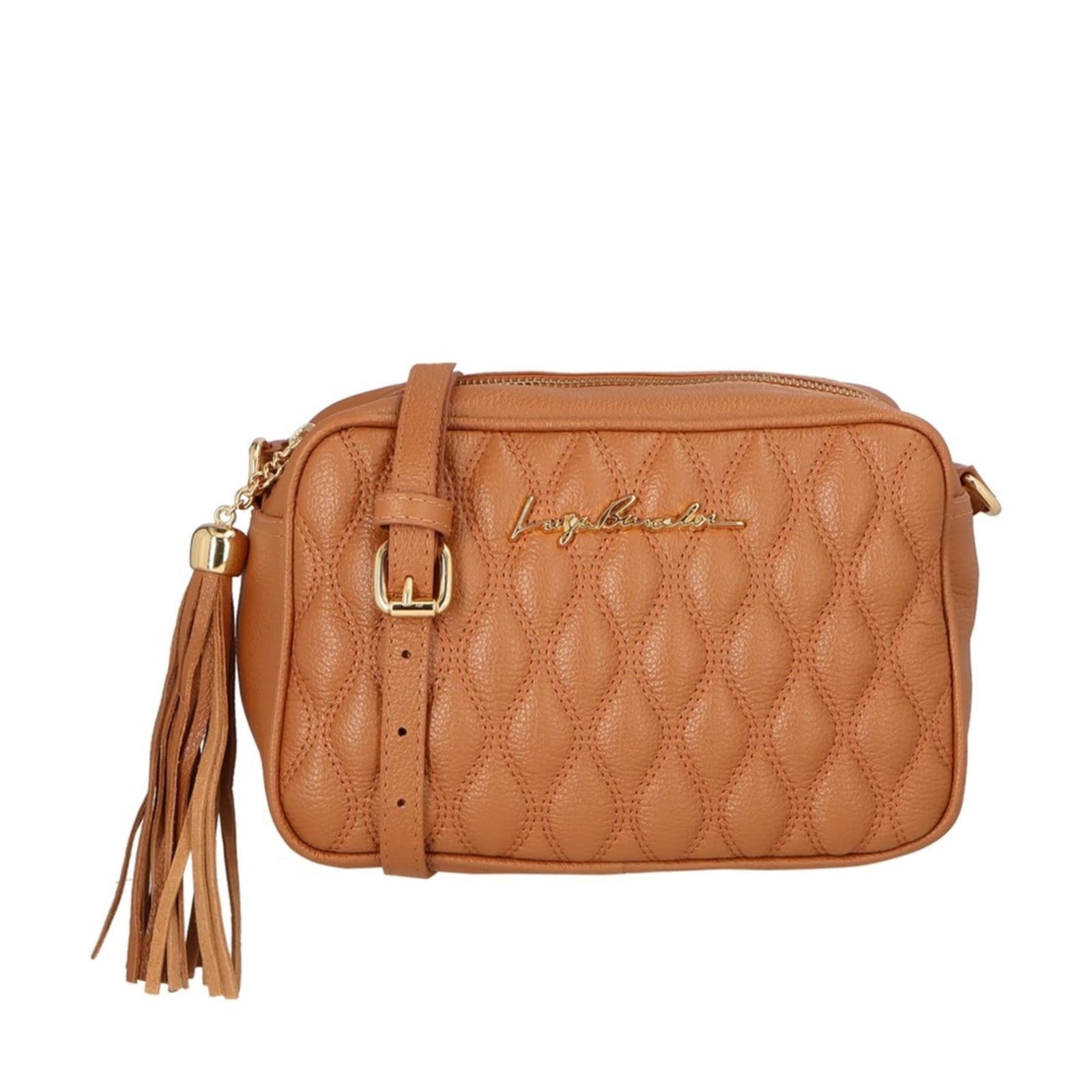 Bolsa Viena Luiza Barcelos 77770041 Marrom Claro