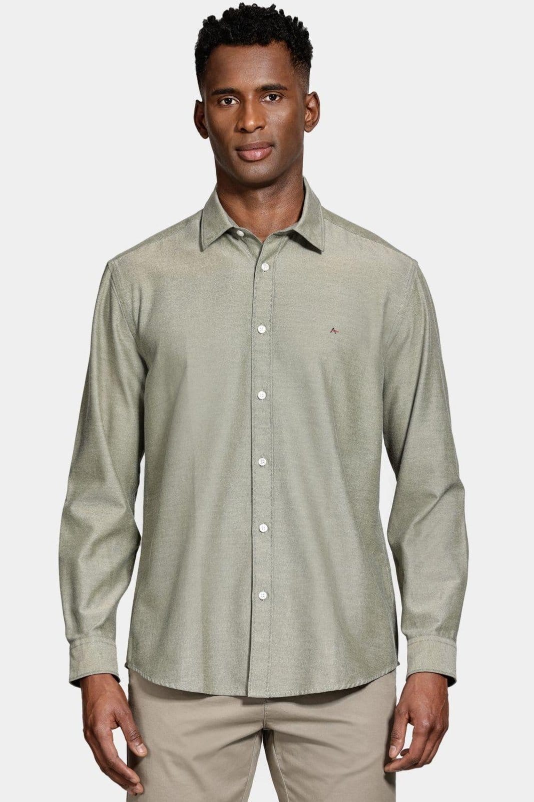 Camisa Aramis Manga Longa Regular Sarja Mista