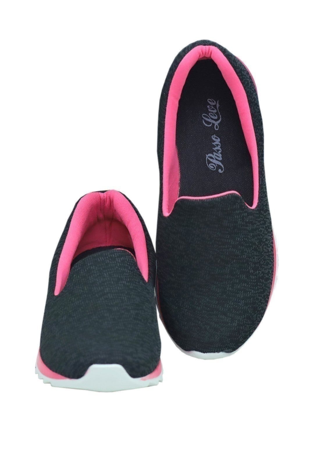 Vista 2 Kit 02 Pares Tênis Calce Fácil D.S Extra Macio Slip On Pink Donna Santa branco/pink pink