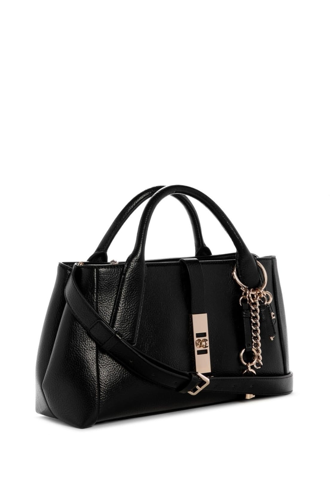 Vista 2 Bolsa Guess Brooke High Society Satchel Guess preto