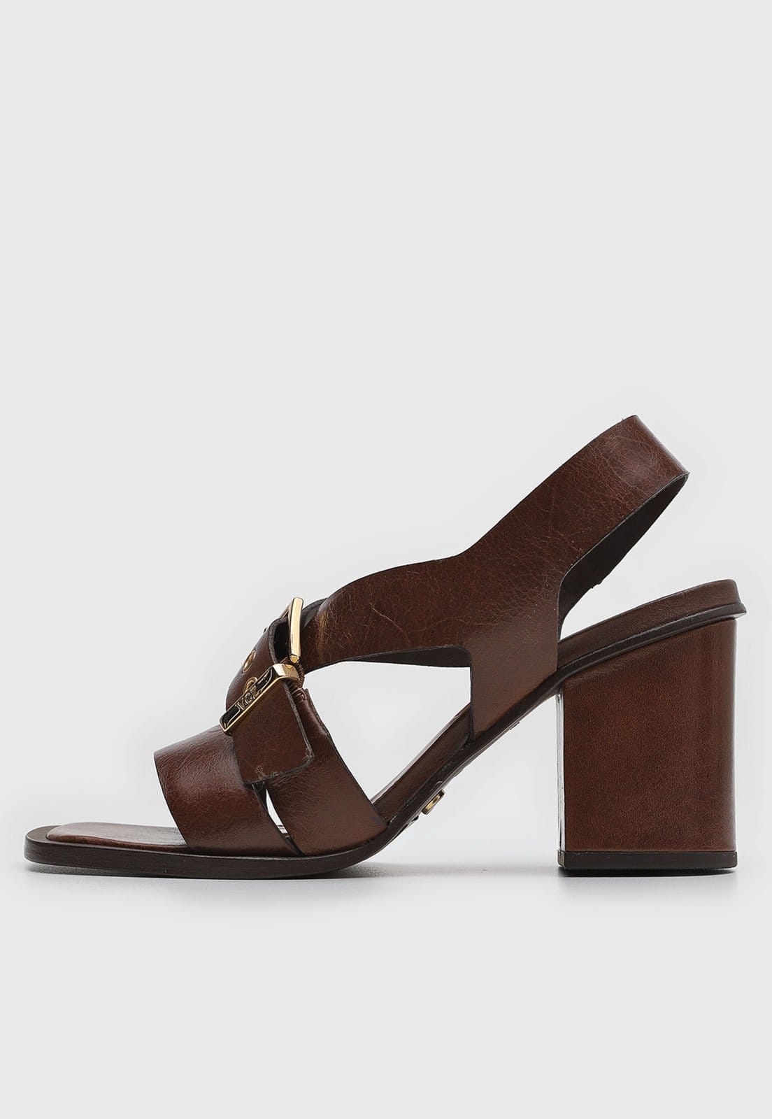 Sandália Feminina Vicenza Salto Médio Grosso