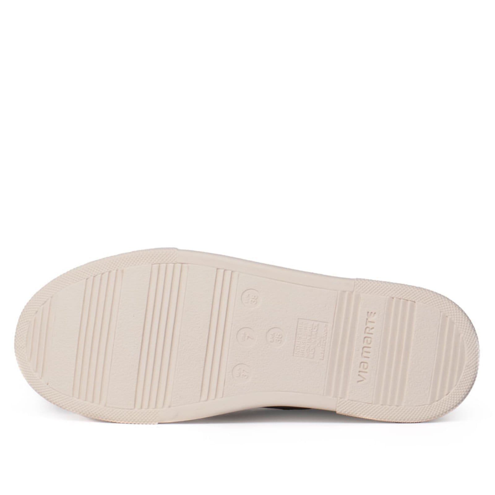 Vista 2 Tênis Feminino Via Marte Plataforma Napa Off White VIA MARTE off-white white
