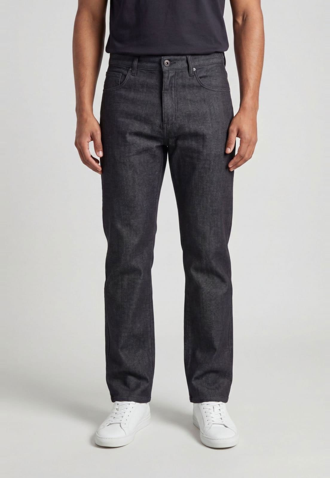 Vista principal Calça Masculina Colcci Reta Preta Colcci preto