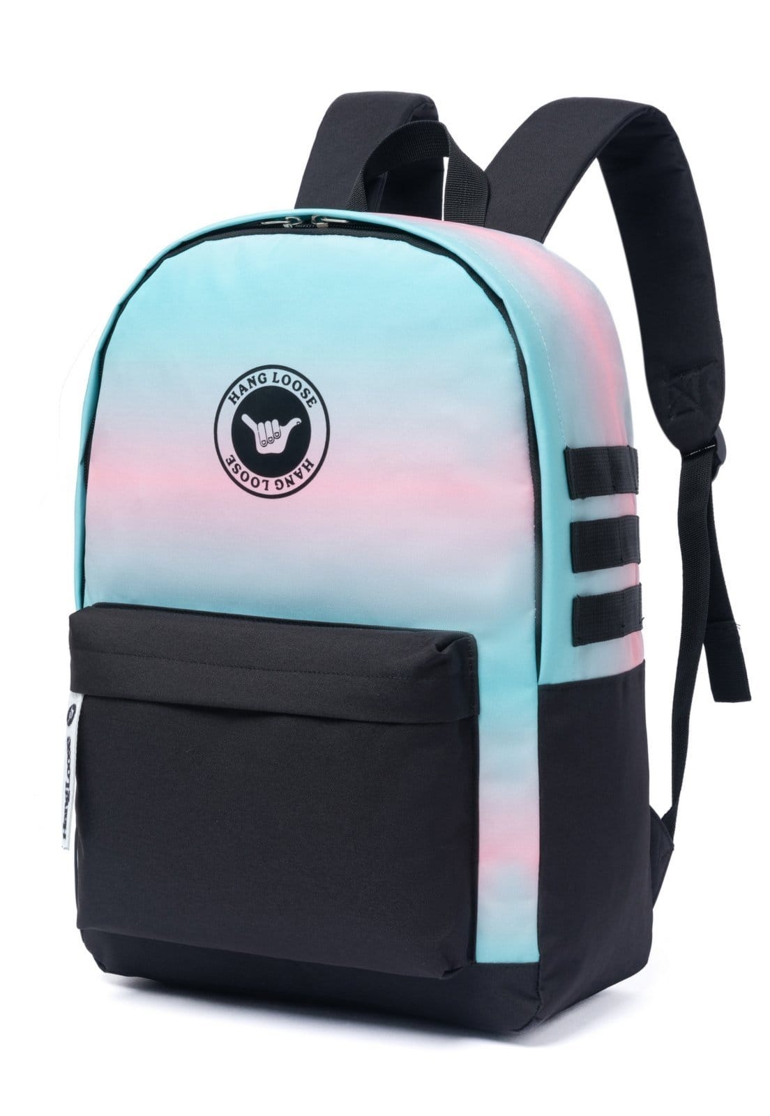 Mochila Hang Loose Escolar Faculdade Feminina Causal Moderna Reforçada - 2