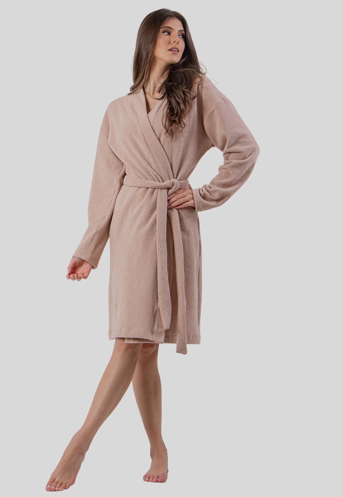 Robe Soft Diluxo Nude