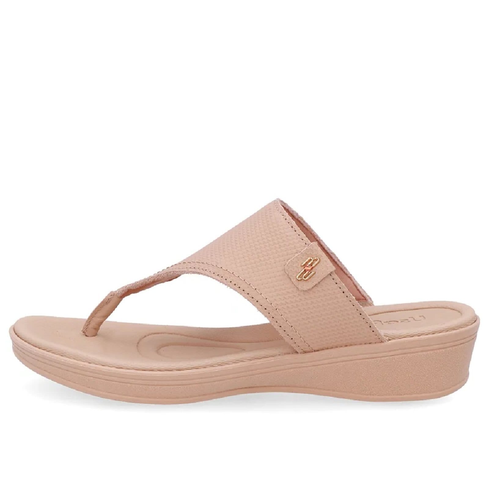 Chinelo Usaflex Plataforma em Couro Conforto e Praticidade