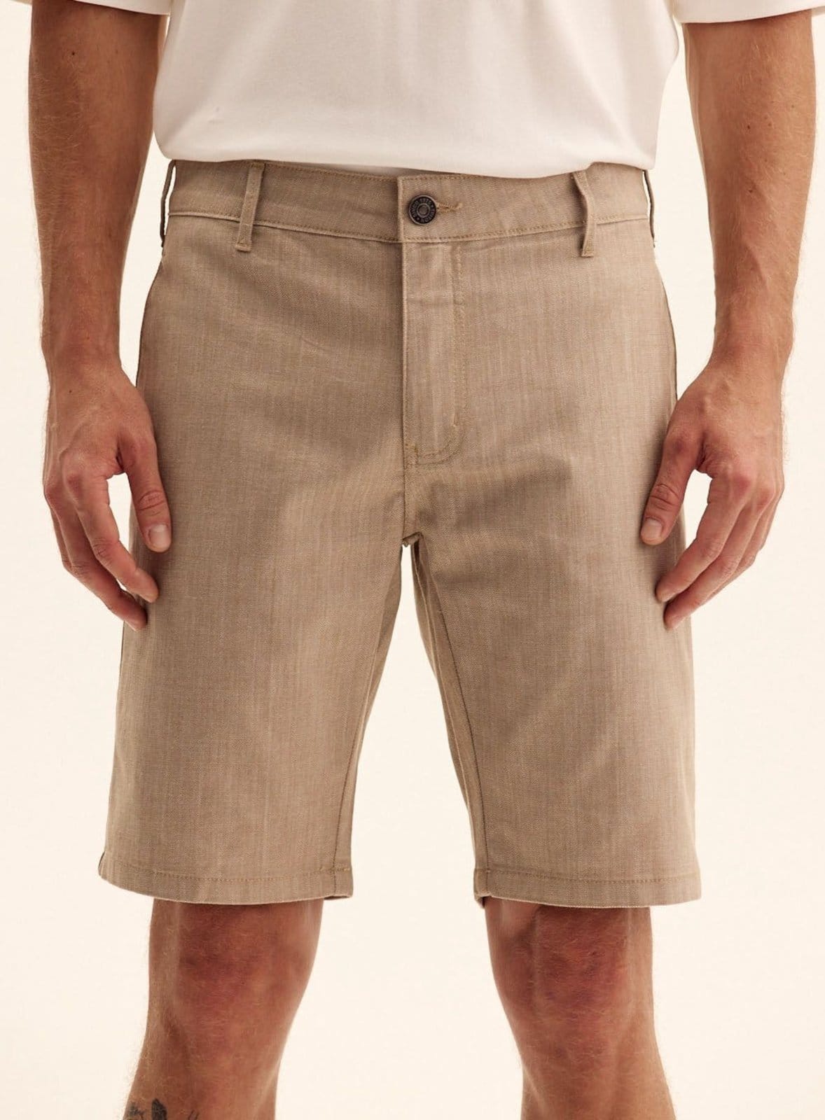 Bermuda Masculina Sarja Bolsos Faca - Yuri Triton