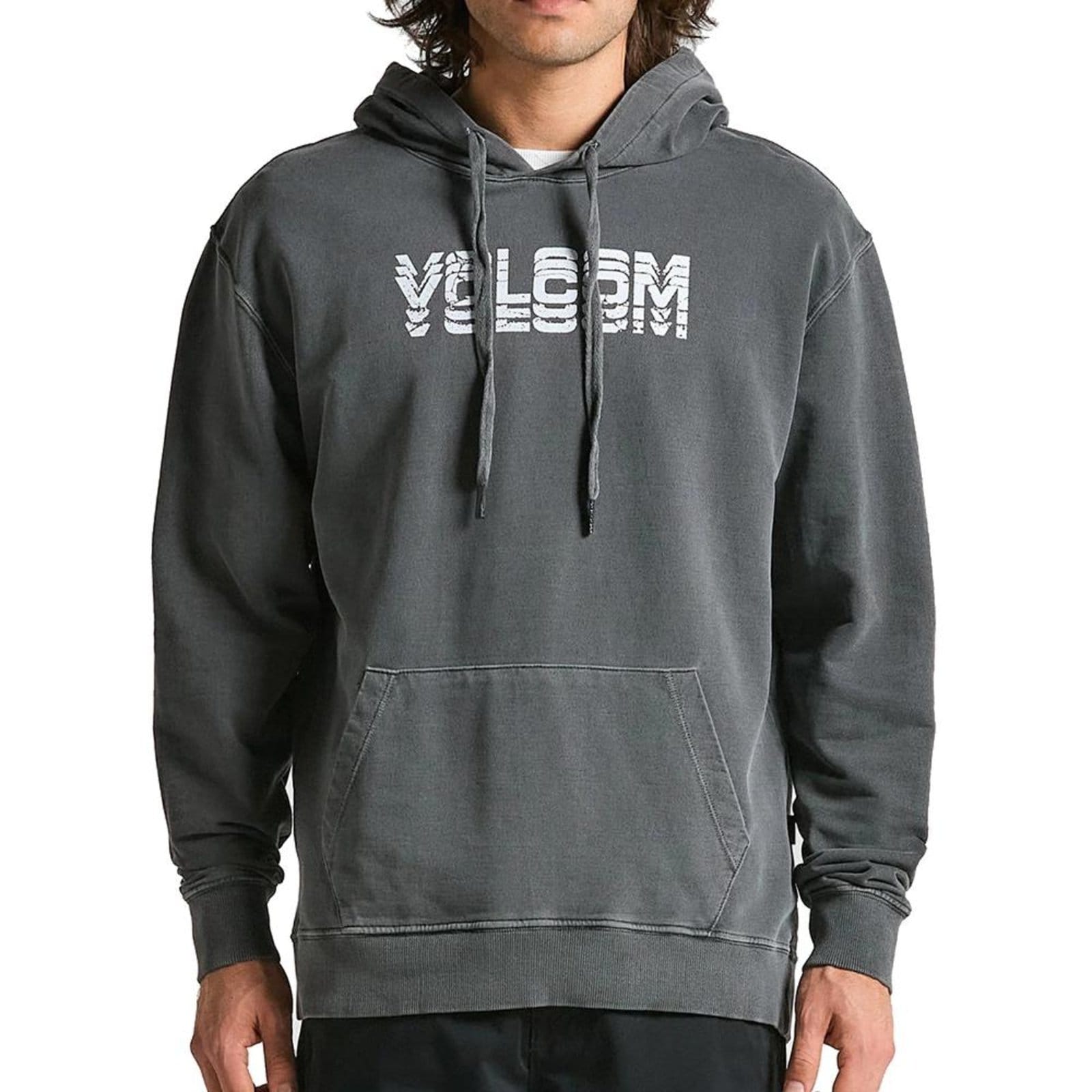 Moletom Volcom Canguru Cement WT25 Masculina
