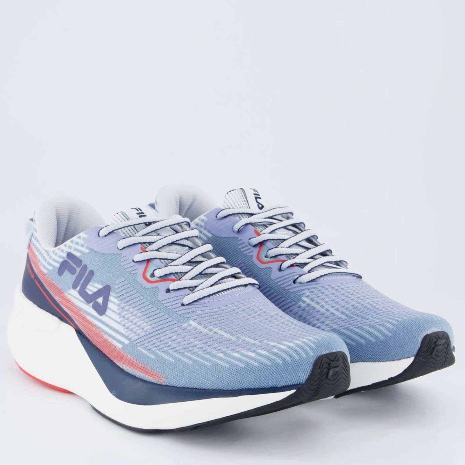 Vista 2 Tênis Fila Striker e Marinho Fila cinza