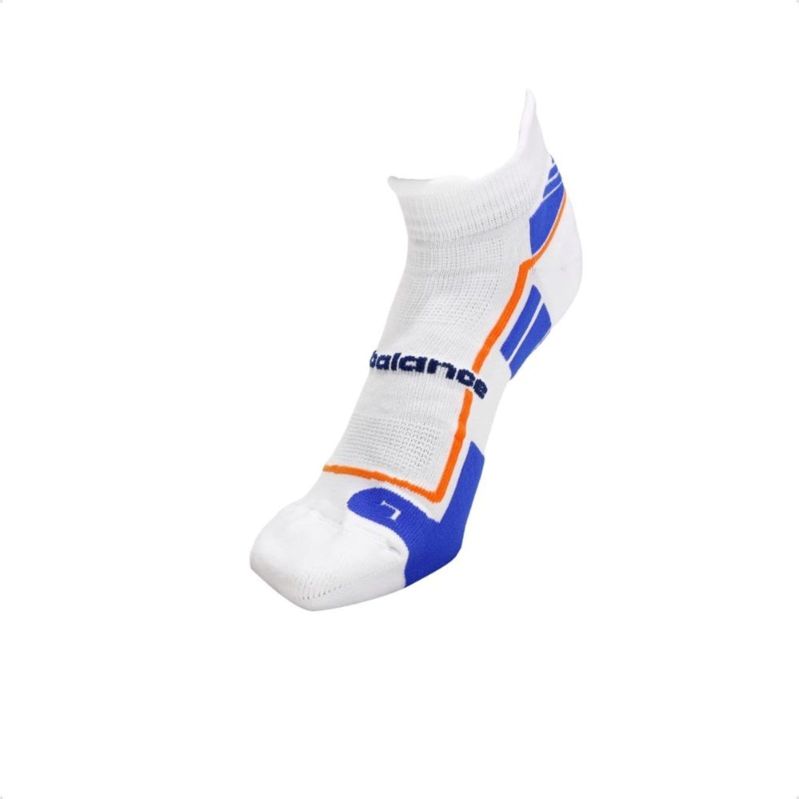 Vista 2 Meias New Balance Performance Invisível Masculina New Balance branco