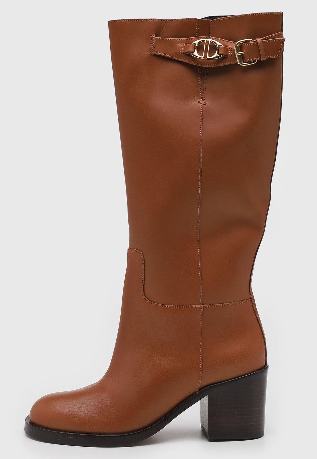 Bota Feminina Luiza Barcelos Cano Médio Salto Bloco