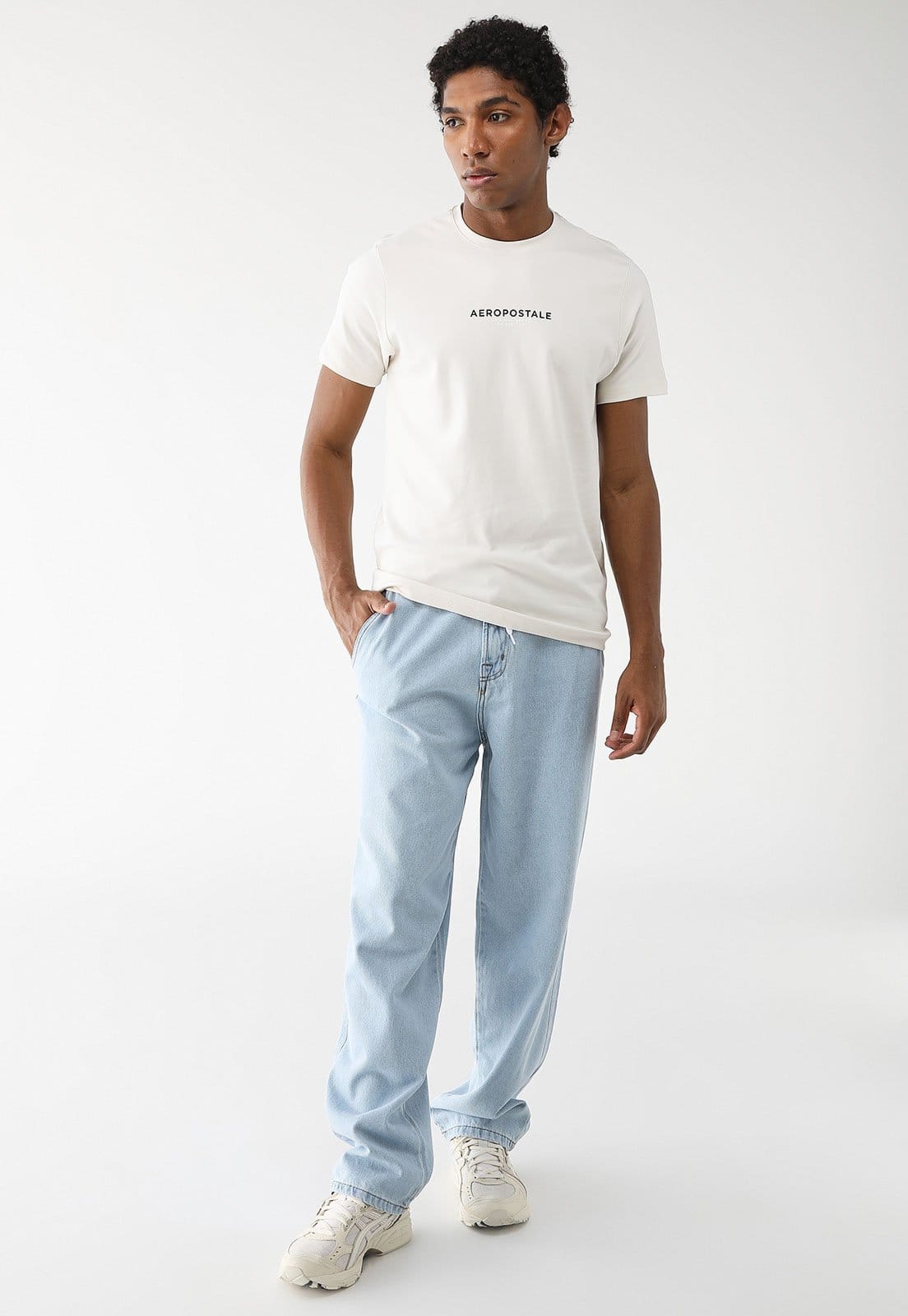 Vista 2 Calça Jeans DC Shoes Baggy Worker DC Shoes azul