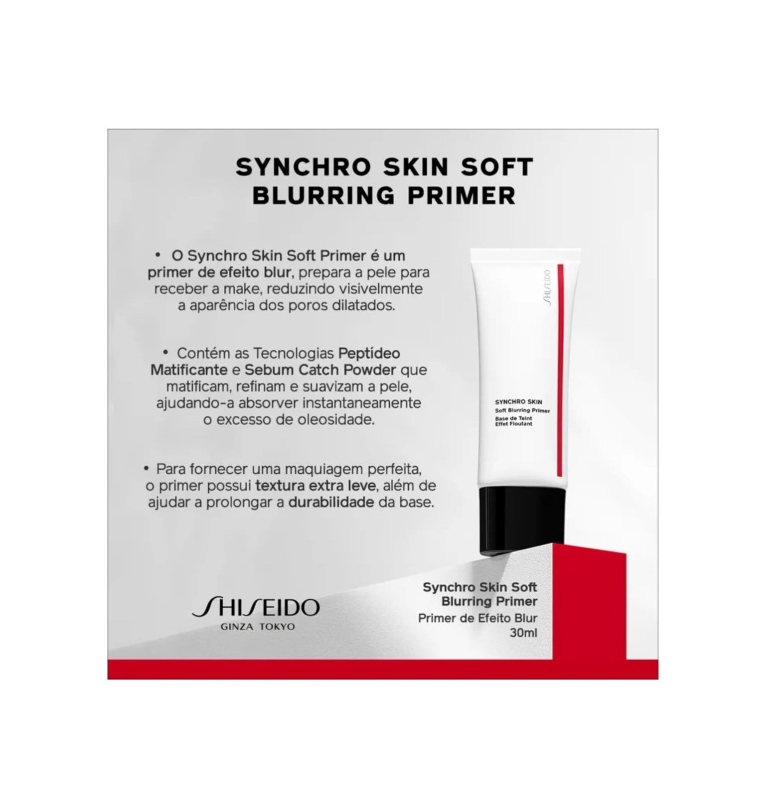 Vista 2 Shiseido Synchro Skin Soft Blurring Primer Shiseido unico