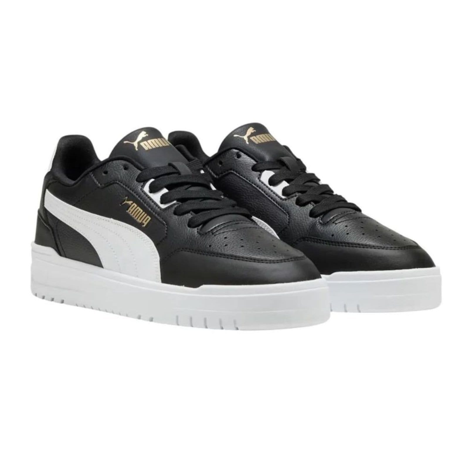 Vista 2 Tênis Casual Masculino Puma Shuffle Downtown Puma preto
