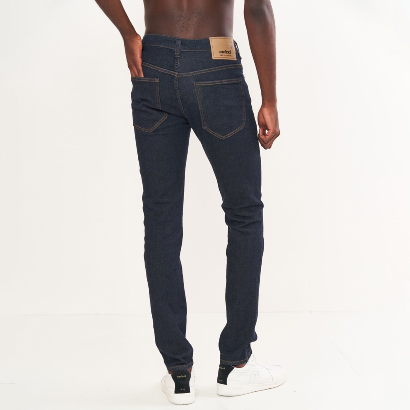 Vista 2 Calça Jeans Colcci New Alex Pr26 Masculino Colcci azul