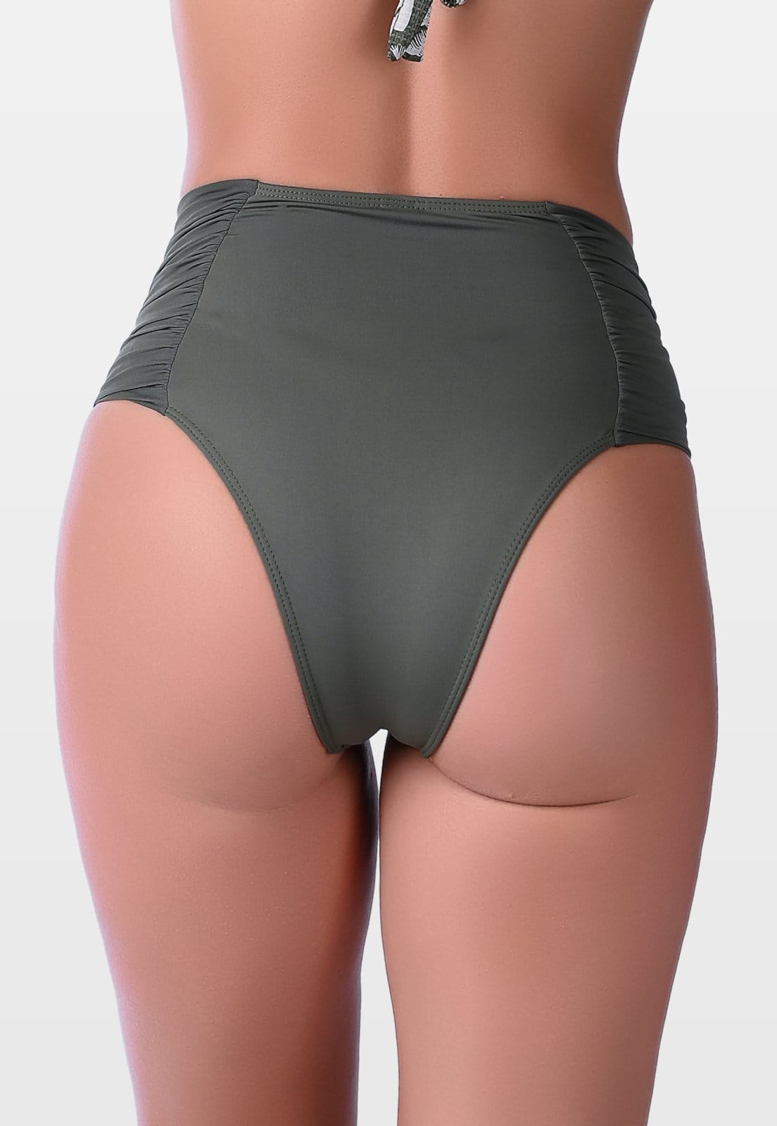 Vista 2 Calcinha Summer Soul Hot Pants Lateral Franzida Summer Soul vermelho