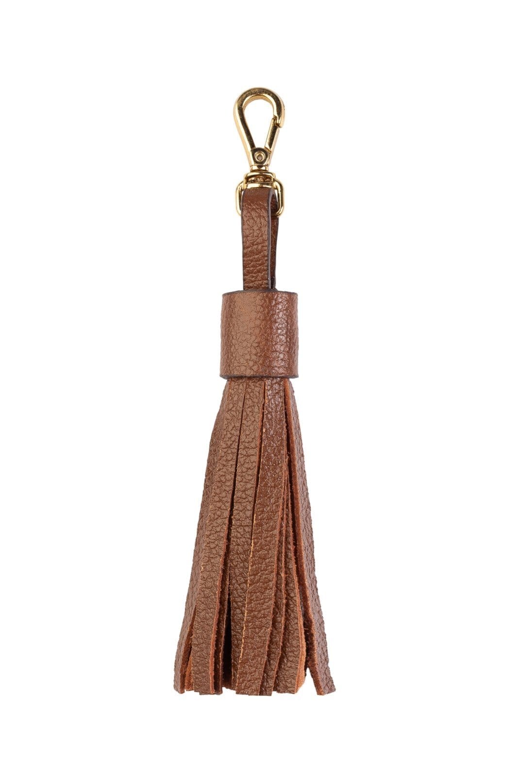 Chaveiro Andrea Vinci Tassel Franja Em Couro - Whisky
