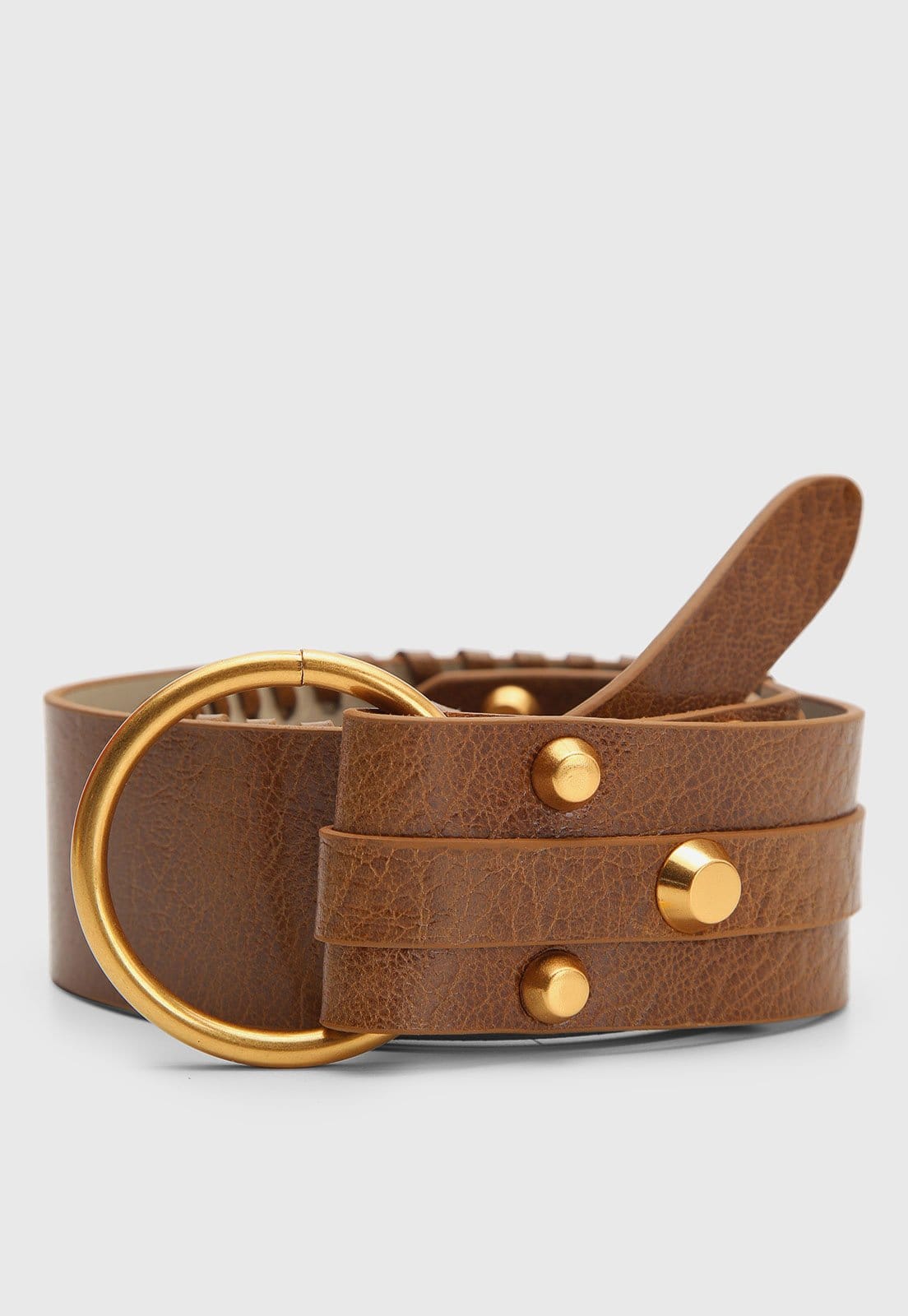 Cinto Feminino Vicenza Tachas e Argola