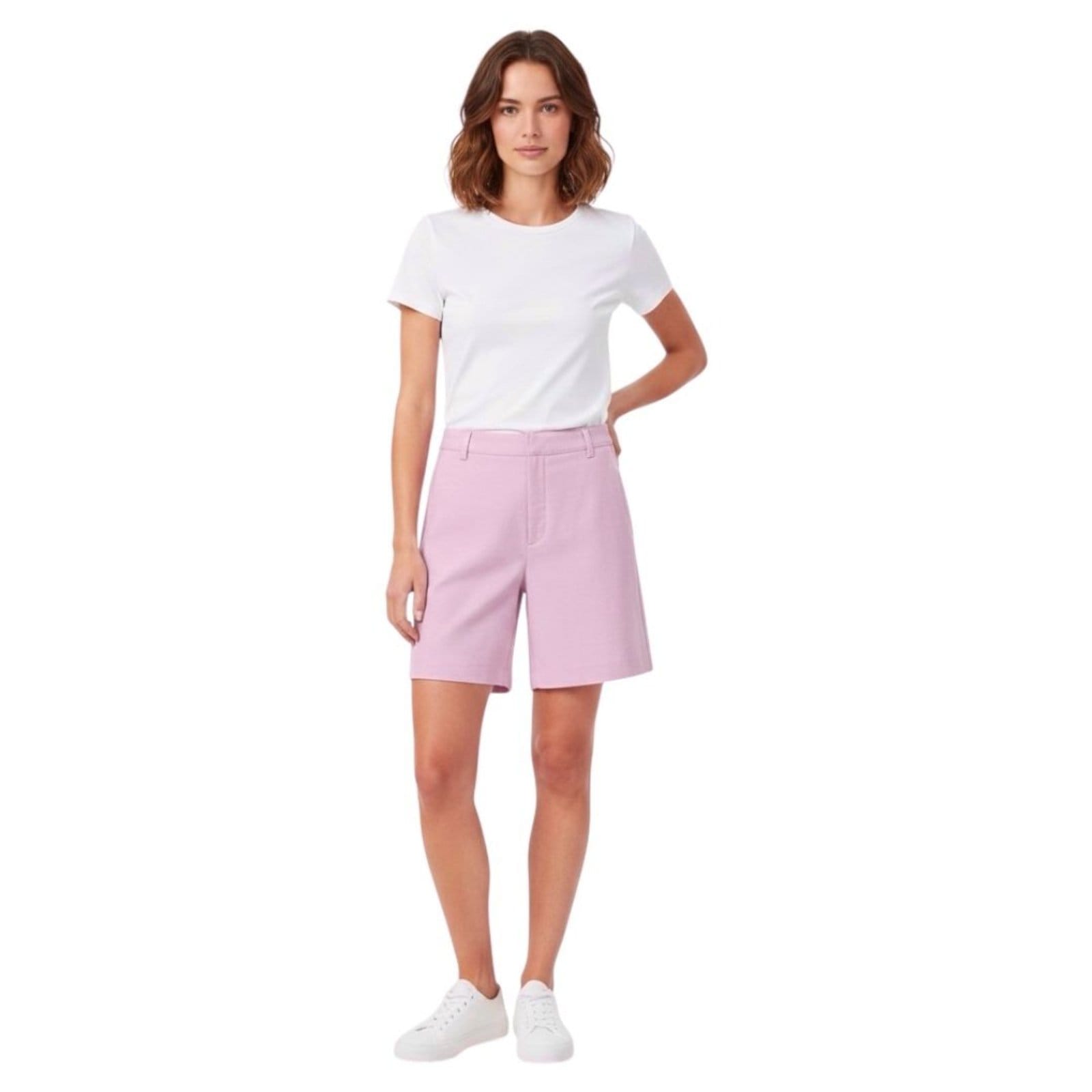 Bermuda Linho Marrom