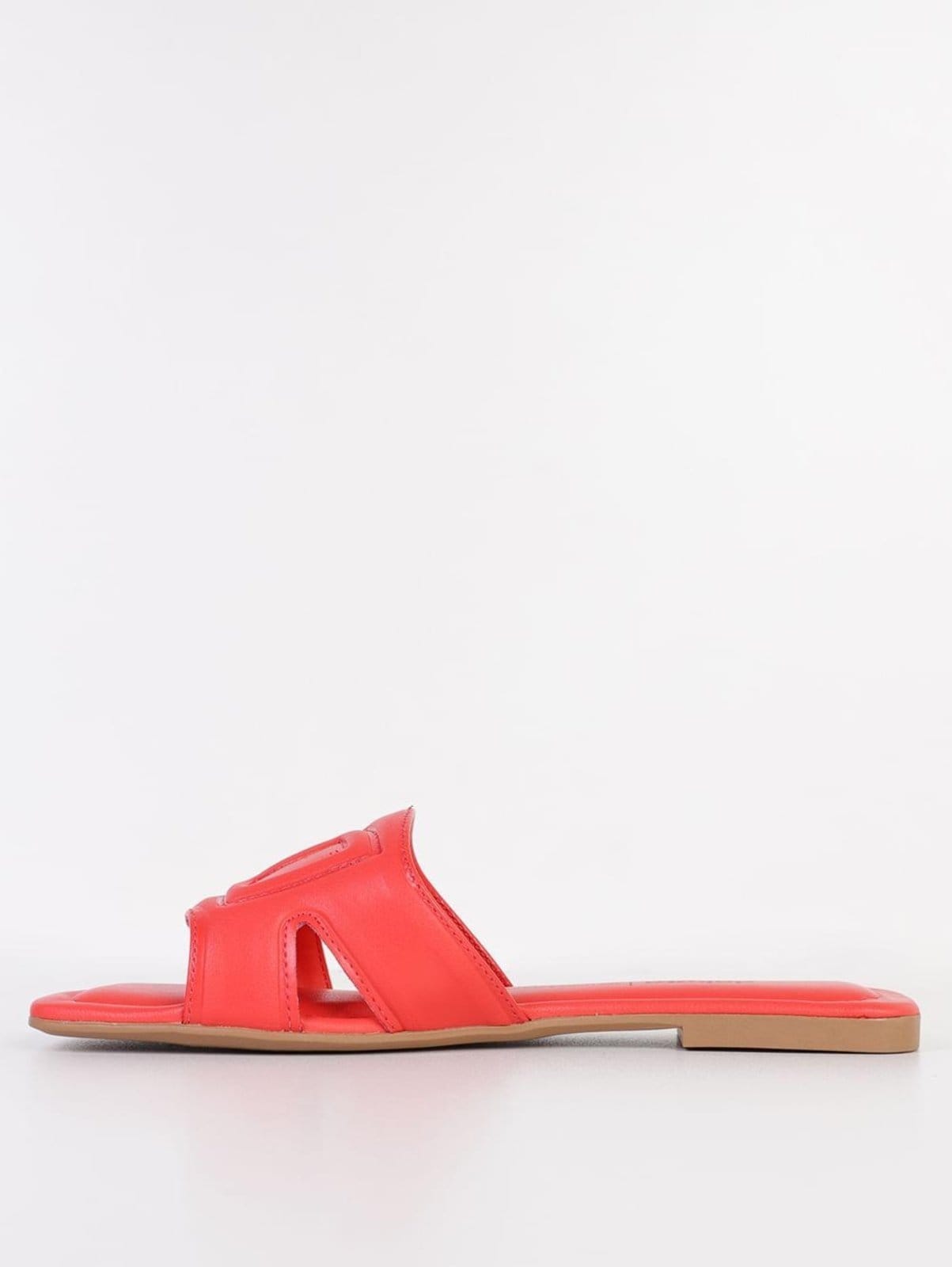 Vista 2 Rasteira Slide Dakota Feminina Dakota vermelho