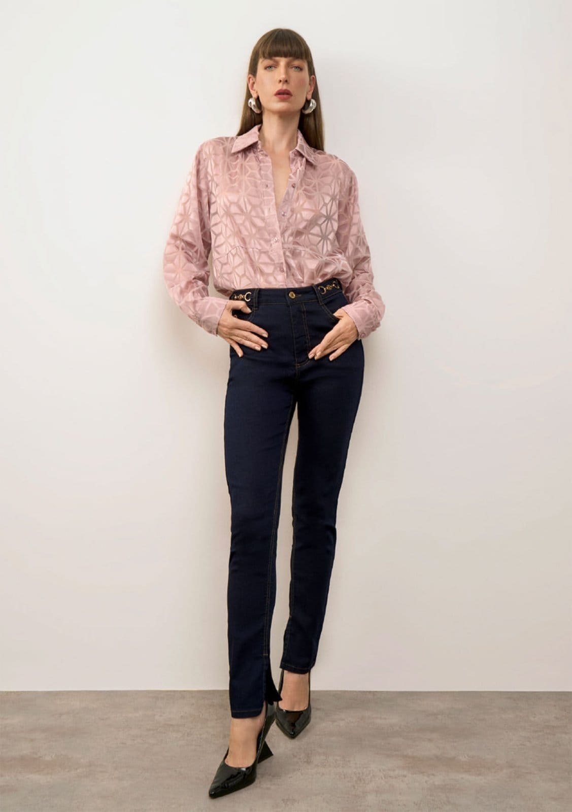 Calça Iódice Skinny Alta