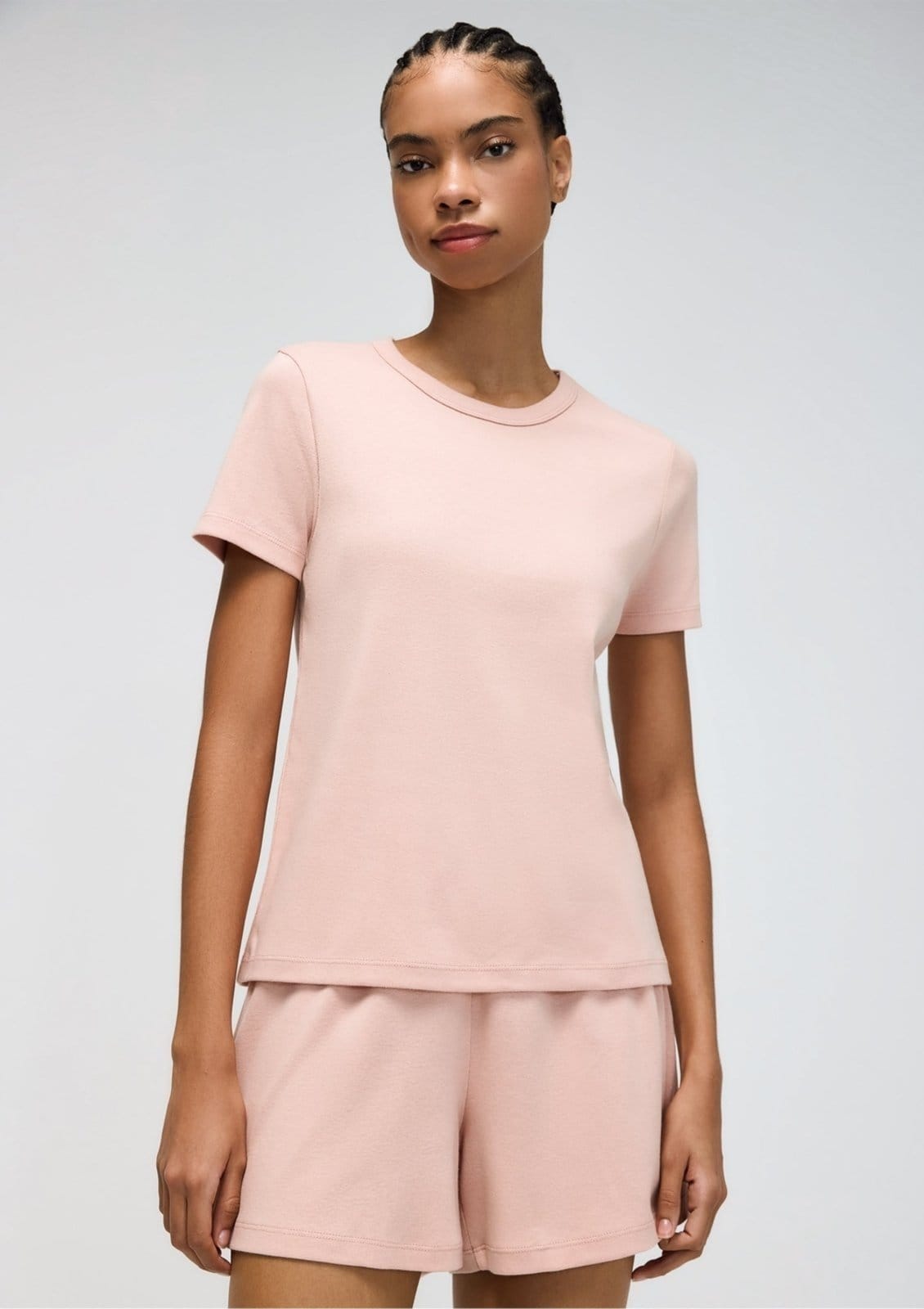 Pijama Curto Feminino Oversized Com Linho Hering - 2