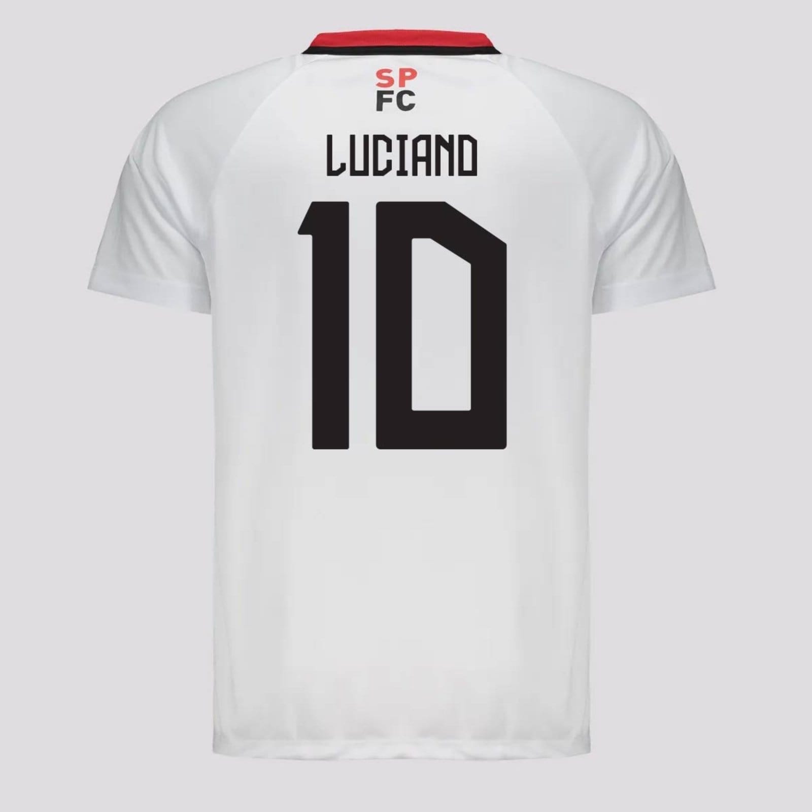 Camisa São Paulo Aliança 10 Luciano Branca