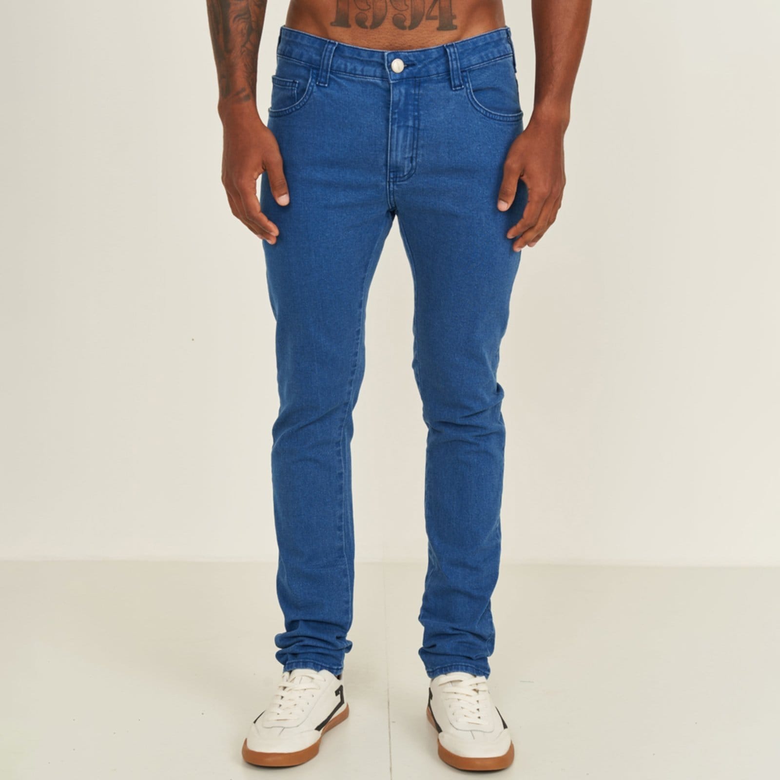 Vista principal Calça Jeans Colcci Felipe Lisa Ve26 Masculino Colcci azul