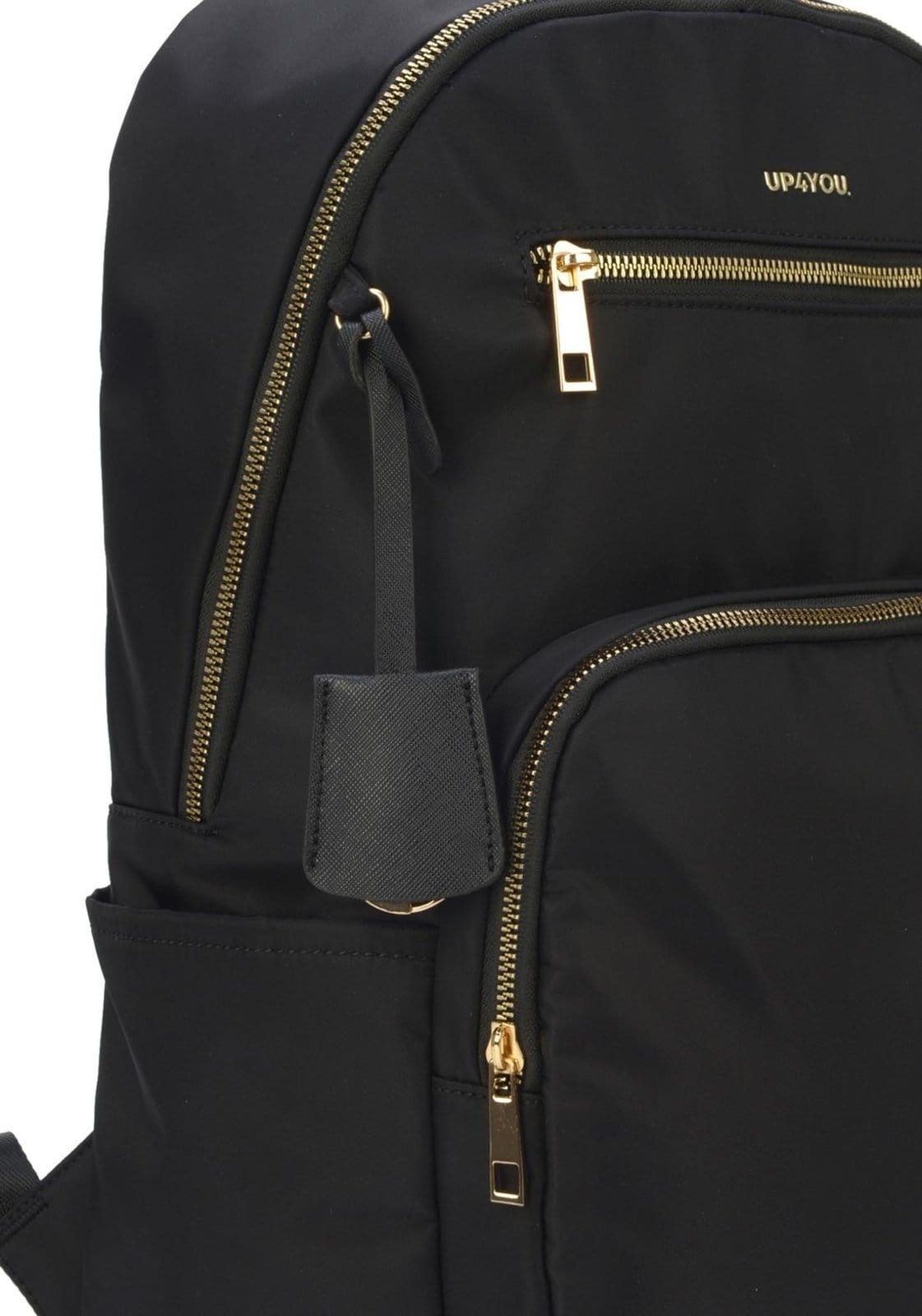 Vista 2 Infantil - Mochila de Costas Média Executiva Feminina Clássica Notebook Up4you Up4you preto