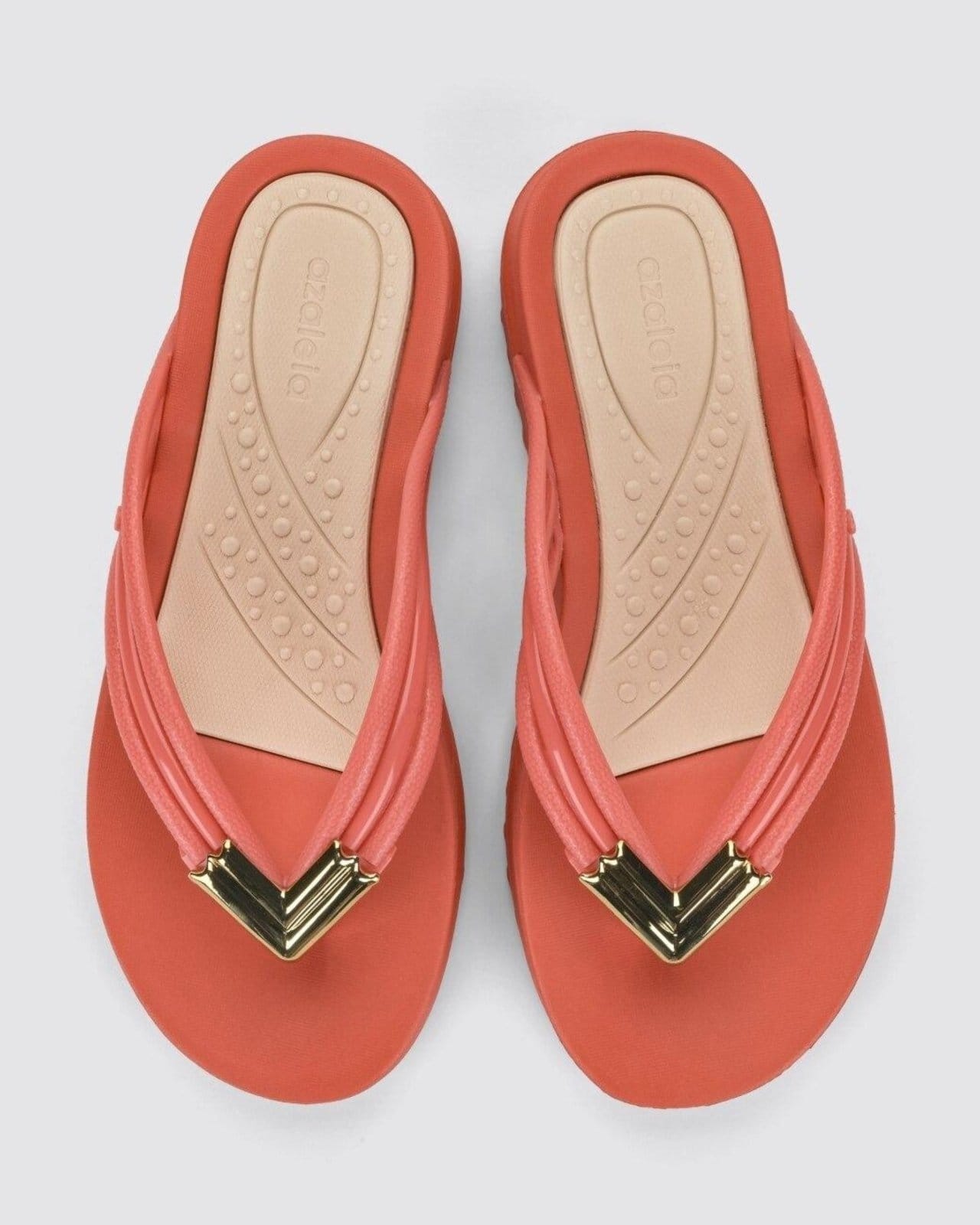 Vista principal Sandália Plataforma Azaleia Alana AZALEIA vermelho