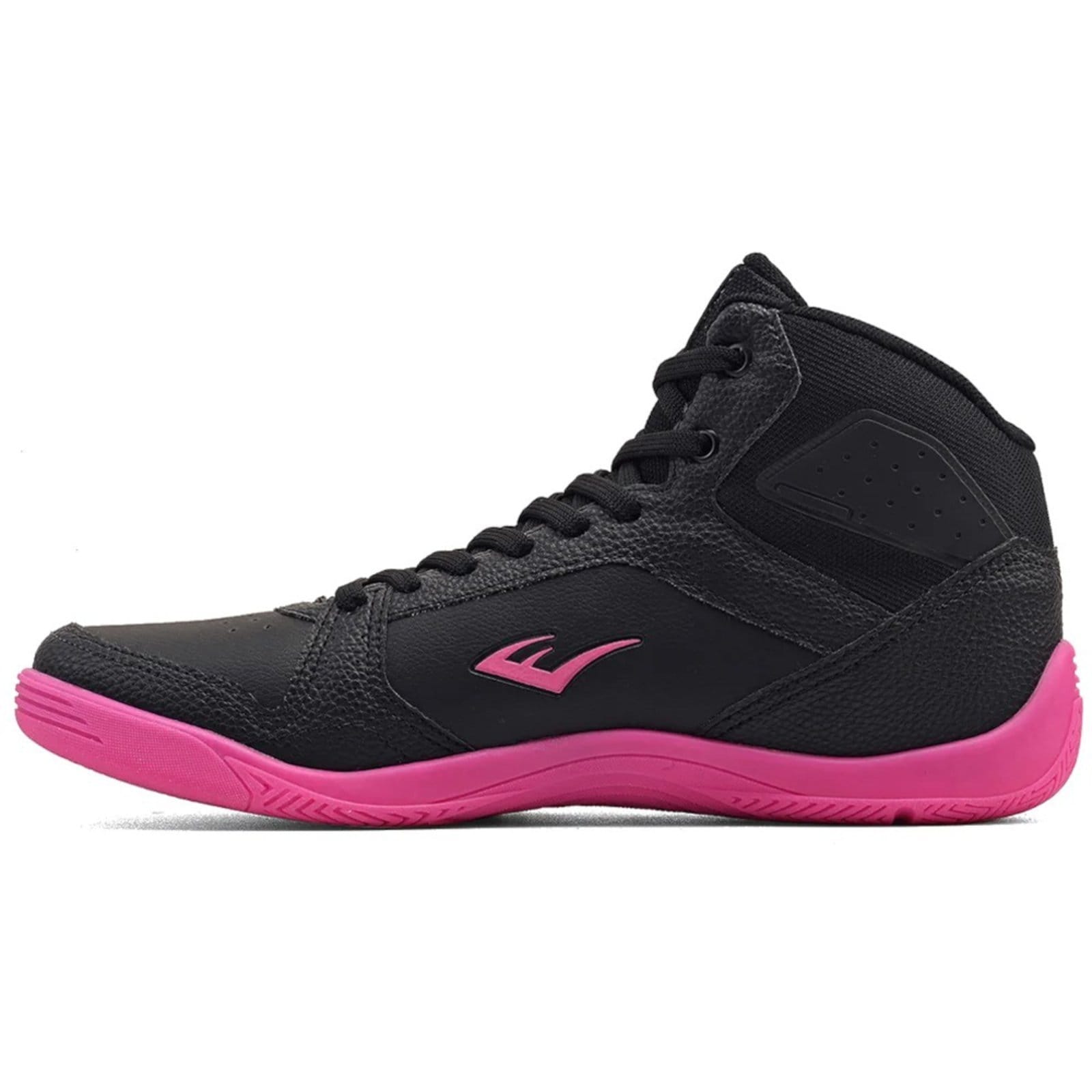 Vista 2 Tênis Everlast Ring 4 Preto e Rosa Feminino Everlast preto rosa
