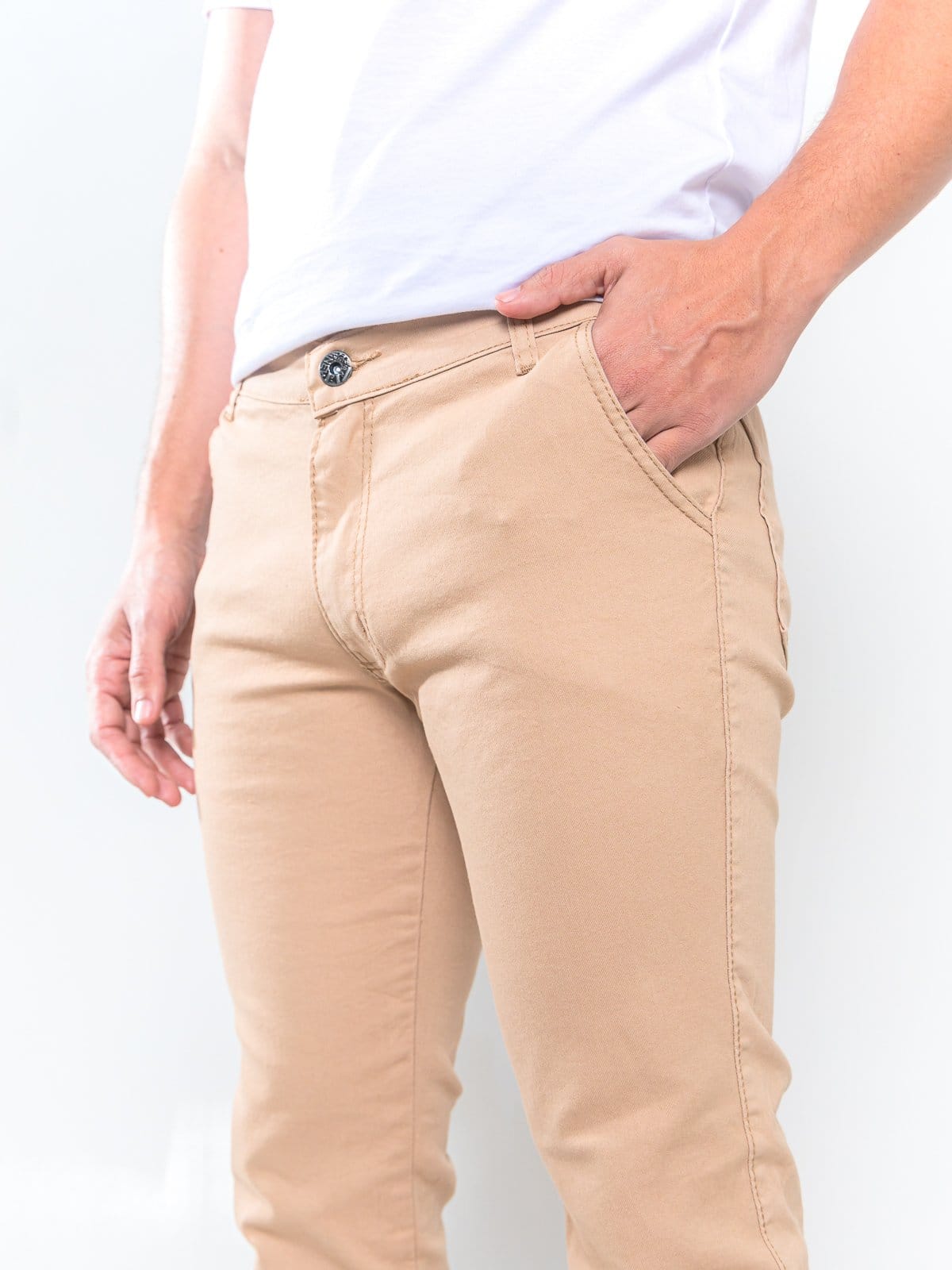 Calça Sarja Masculina Kovali Básica e Confortável