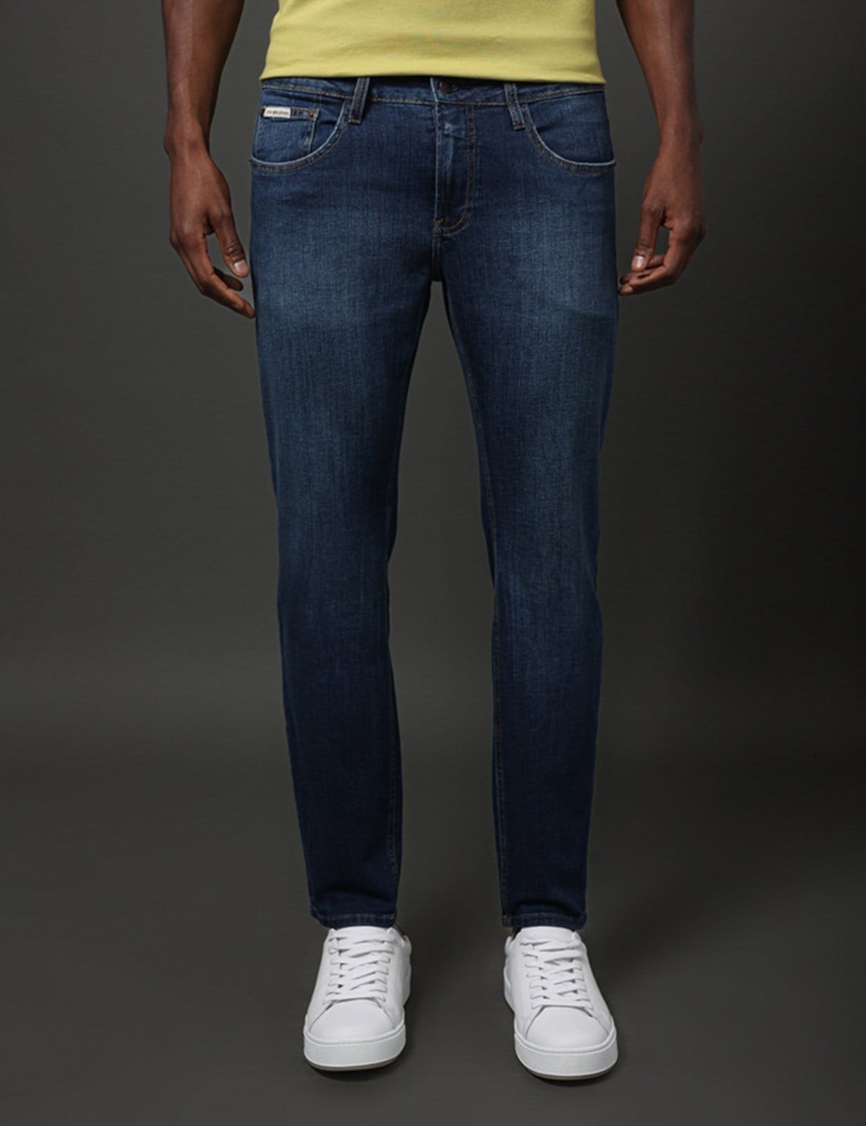 Calça Jeans Masculina Super Skinny 5 Pockets Calvin Klein Jeans - Marinho