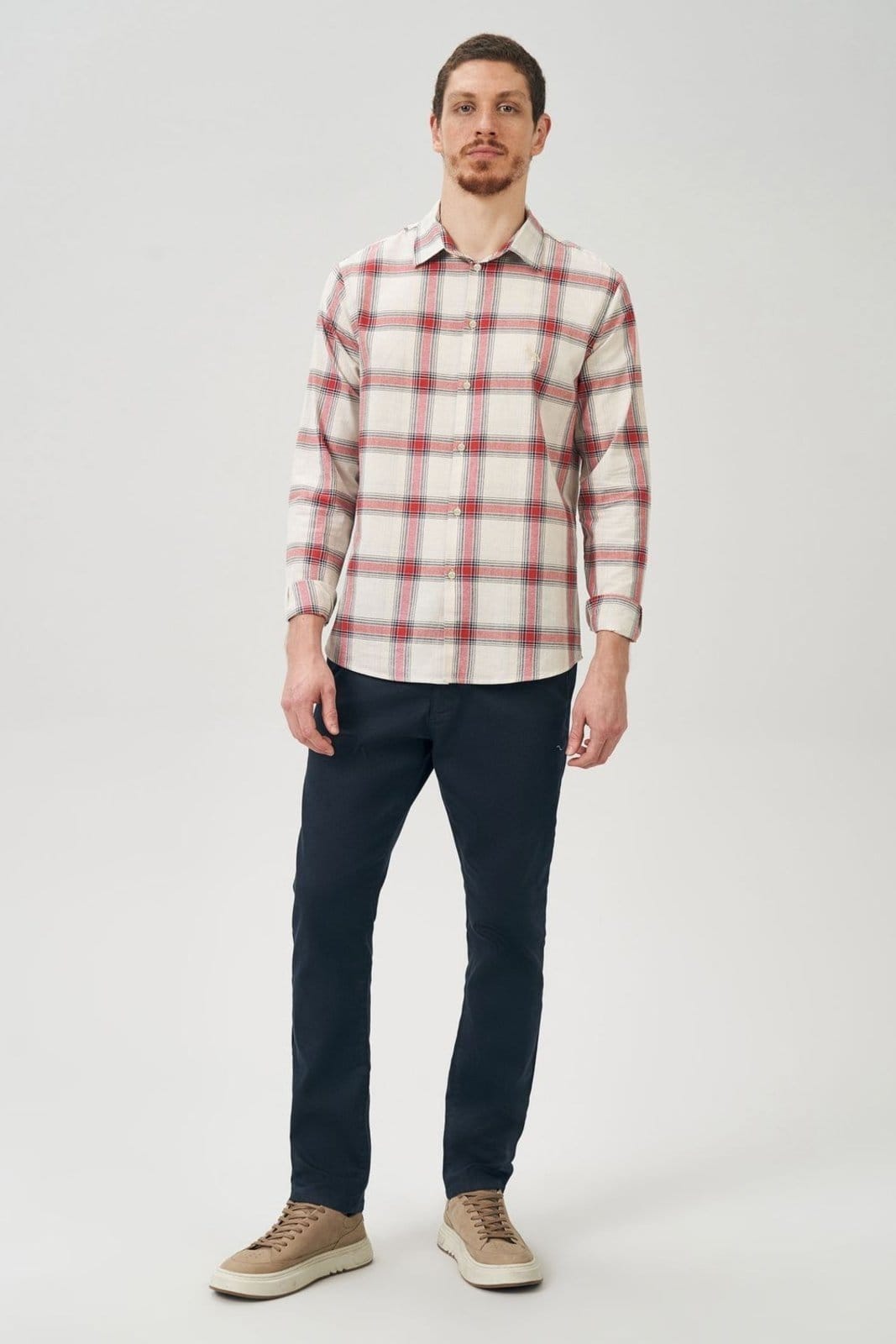 Camisa Xadrez Mascro Masculina Acostamento