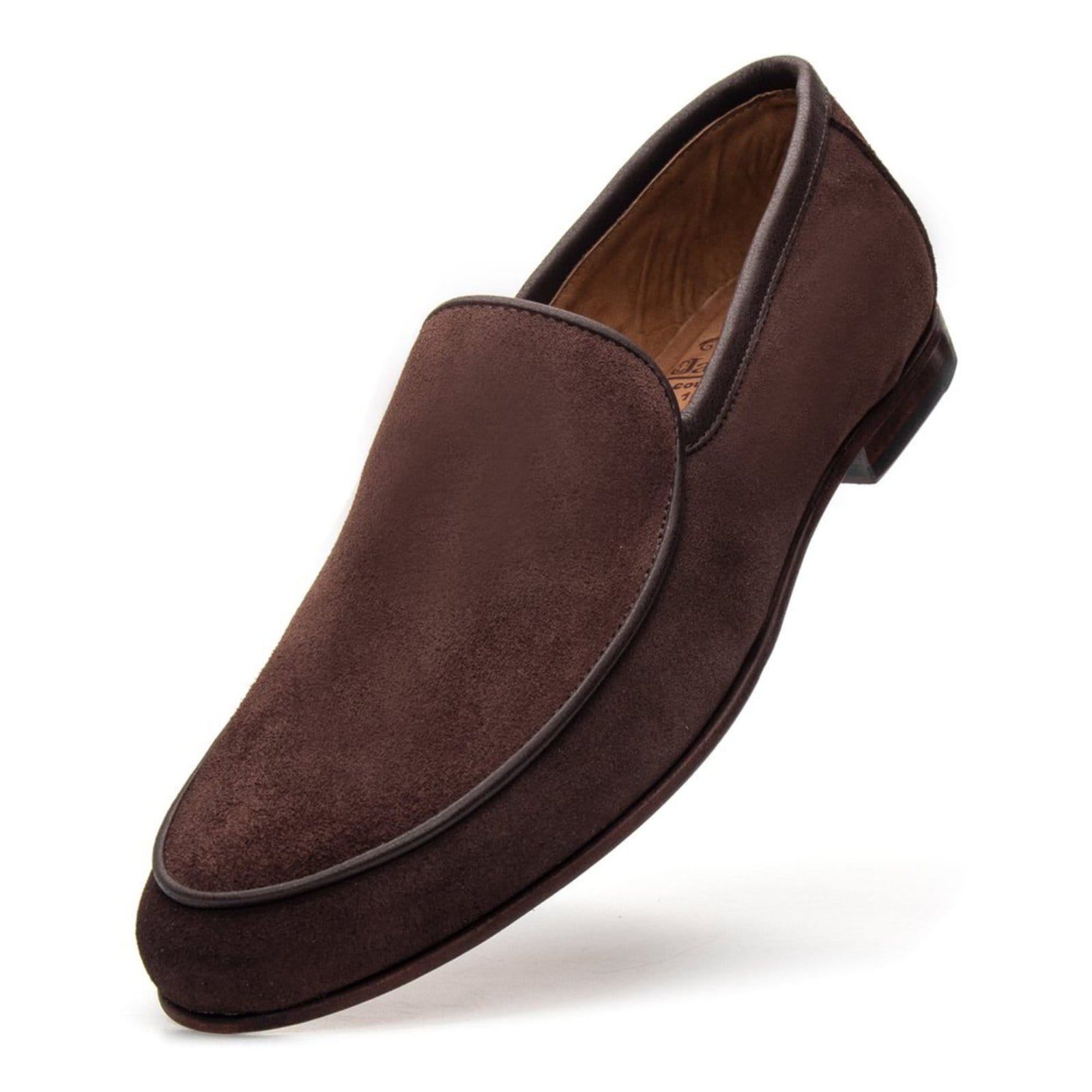 Mocassim Jacometti Casual de Couro Terra