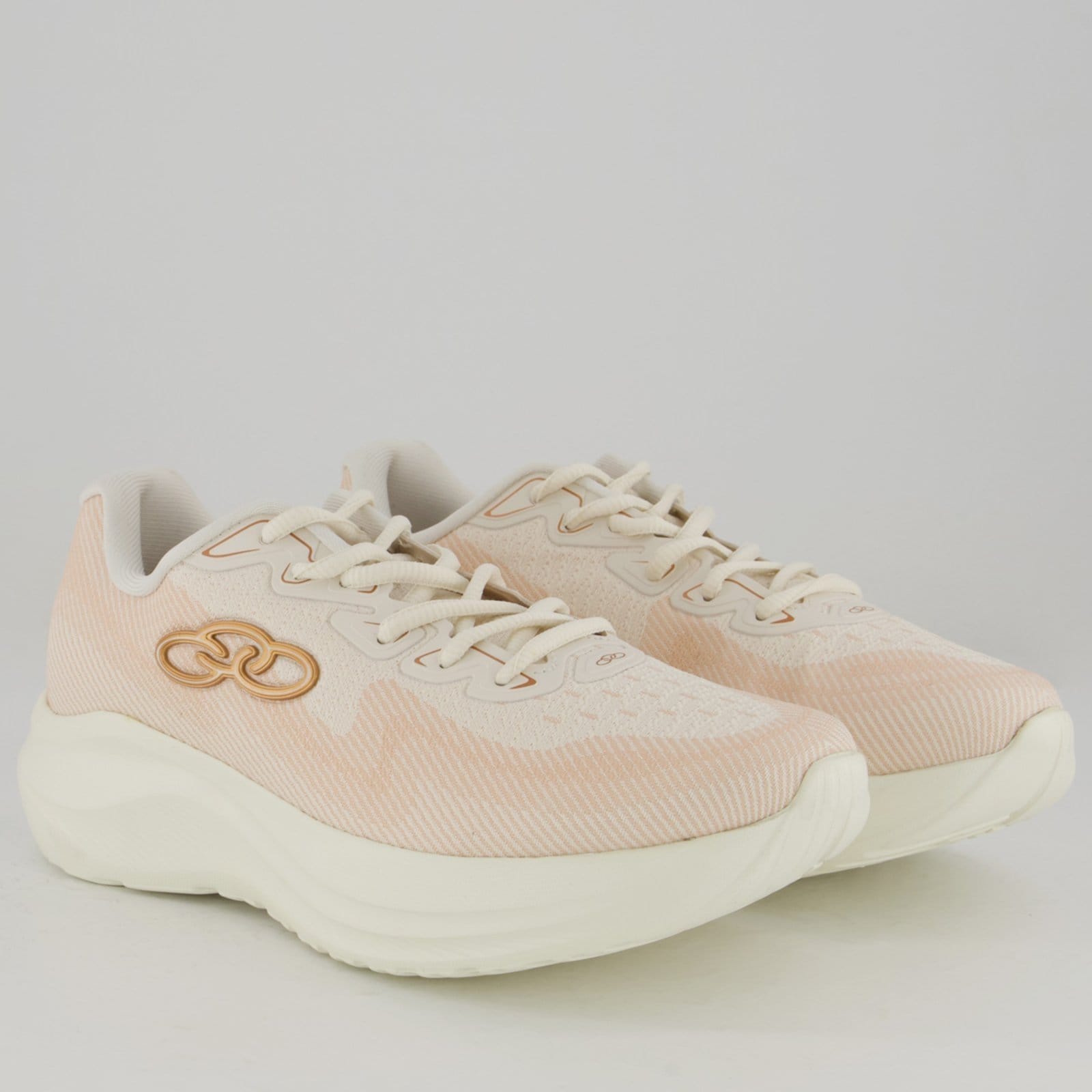 Vista 2 Tênis Olympikus Sagaz Feminino Salmão OLYMPIKUS rosê