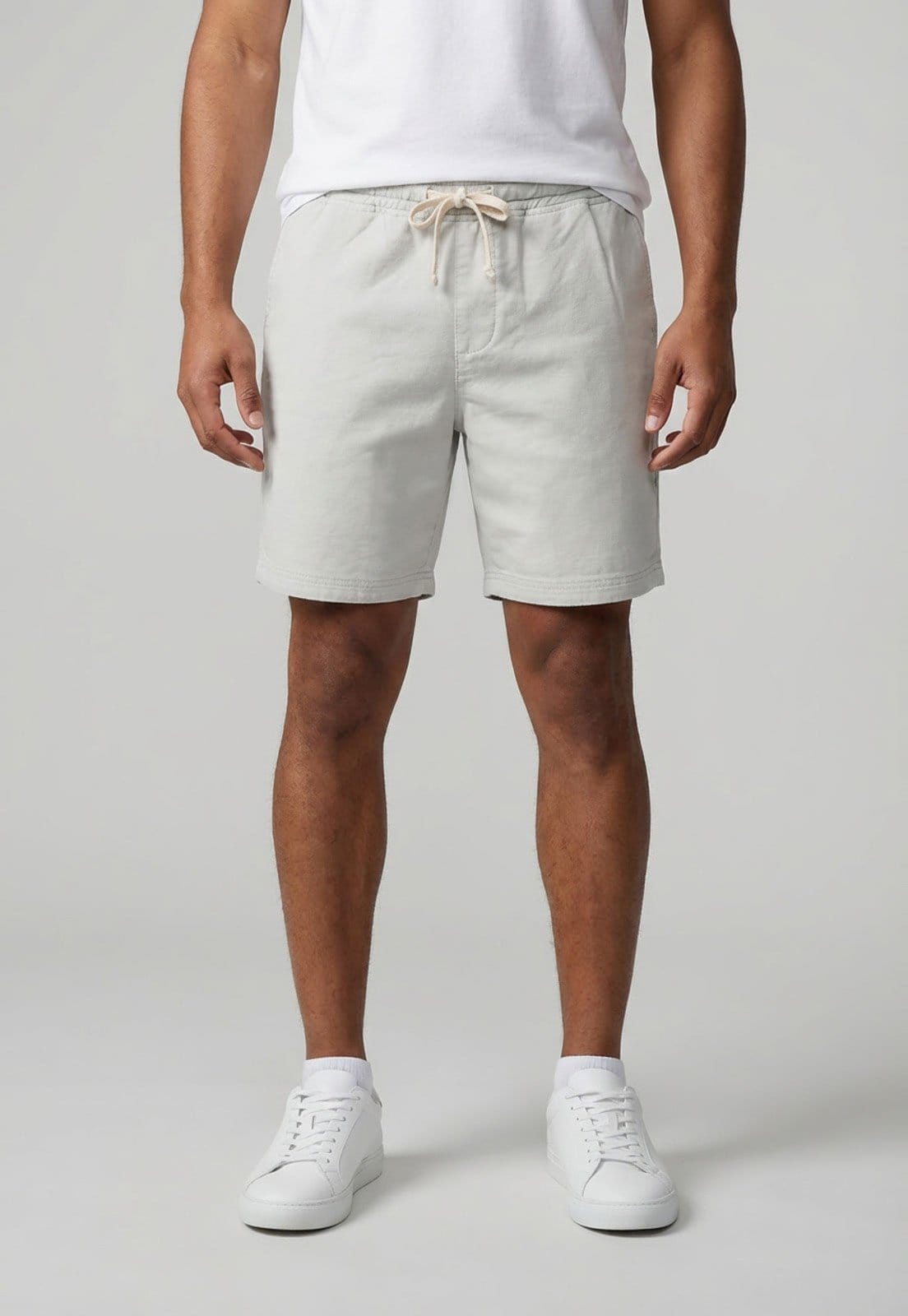 Shorts Masculino Aeropostale Cintura Média Off White
