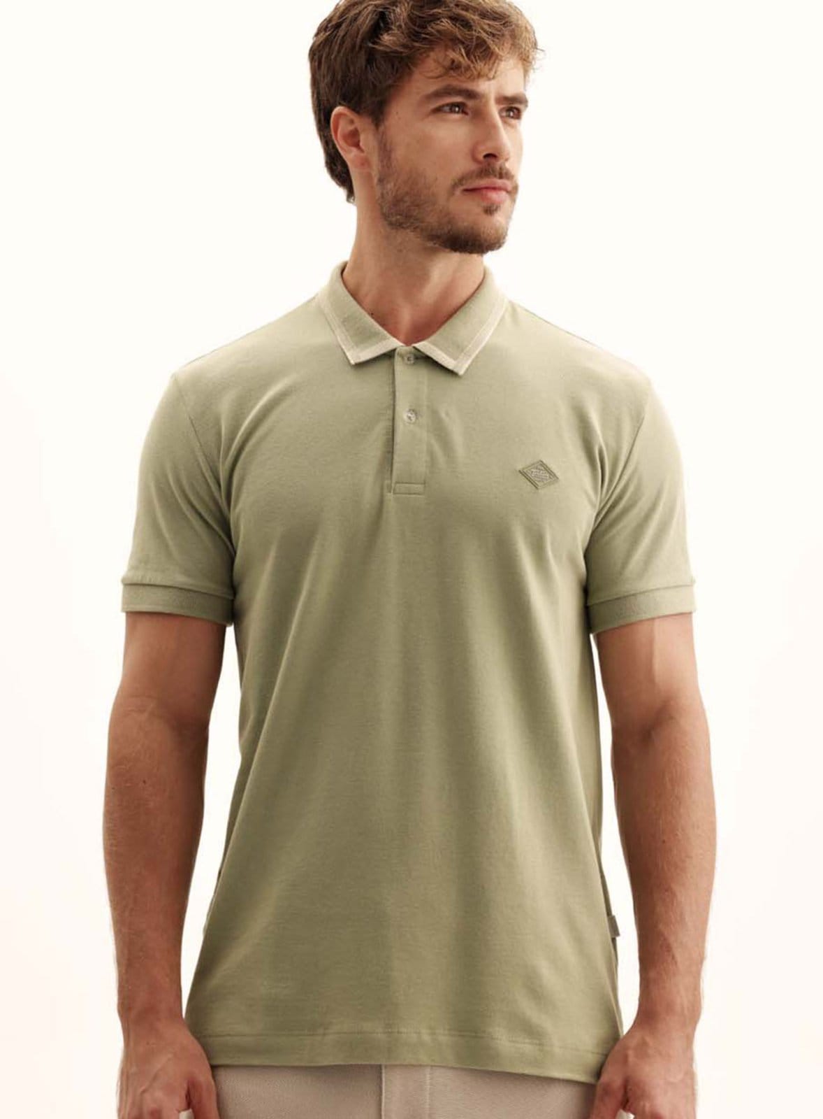 Polo Masculina Fit Piquet Triton Dellus