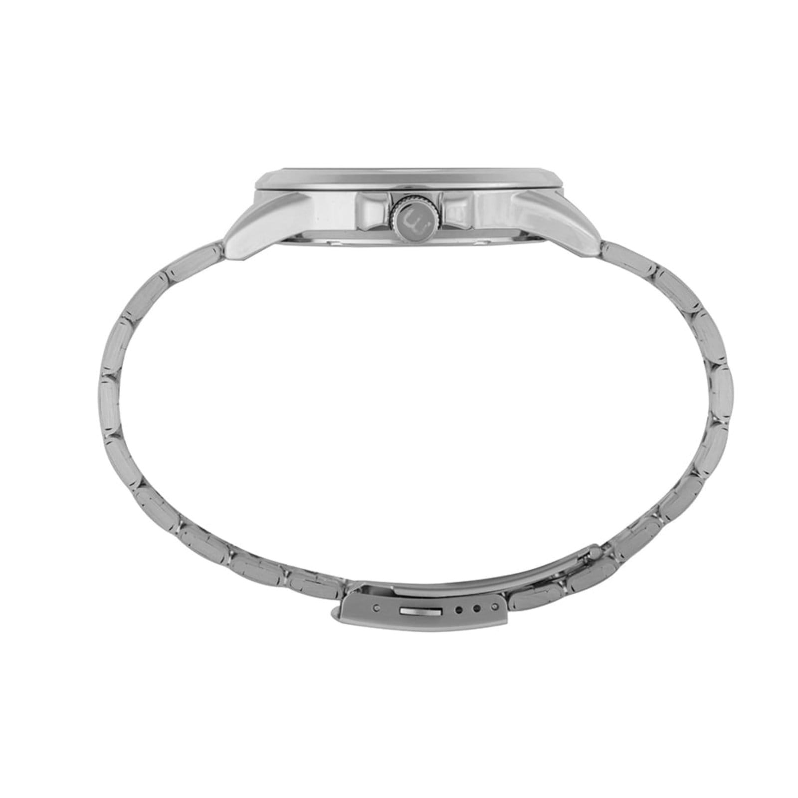 Vista 2 Relógio Masculino Mondaine Aço Prata Mostrador Azul Mondaine prata azul