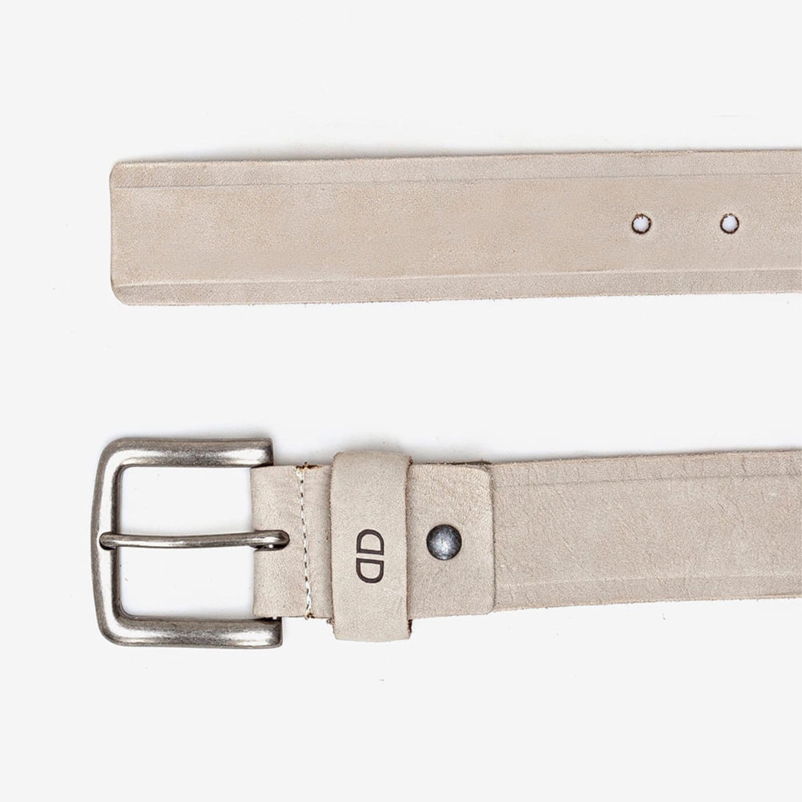 Cintos Democrata Casual Off White - 2