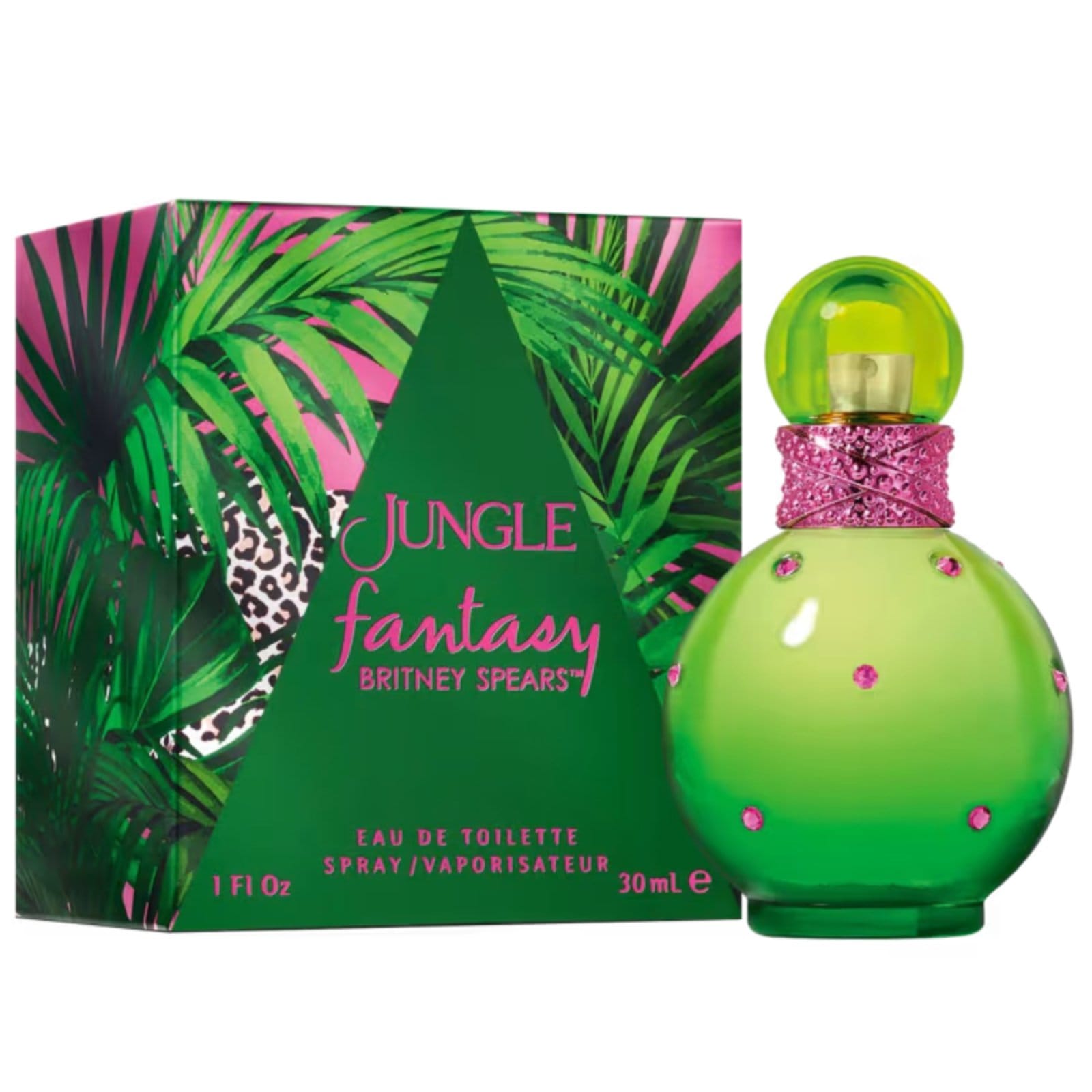 Vista 2 Fantasy Jungle Perfume Feminino Eau de Toilette Britney Spears incolor