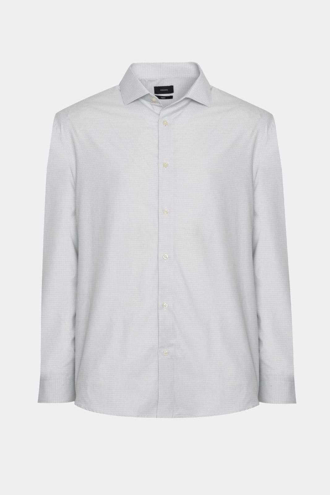 Camisa Aramis Manga Longa Regular e Cinza