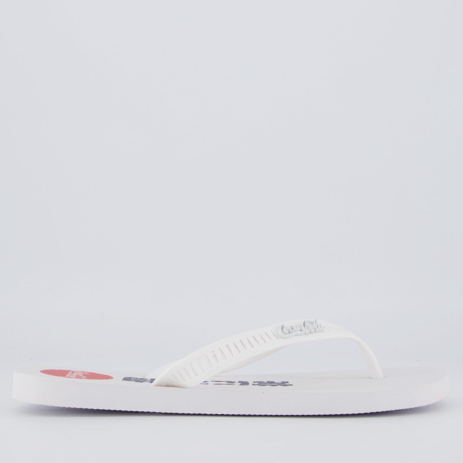Vista 2 Chinelo Coca Cola Kanpai Coca-Cola branco