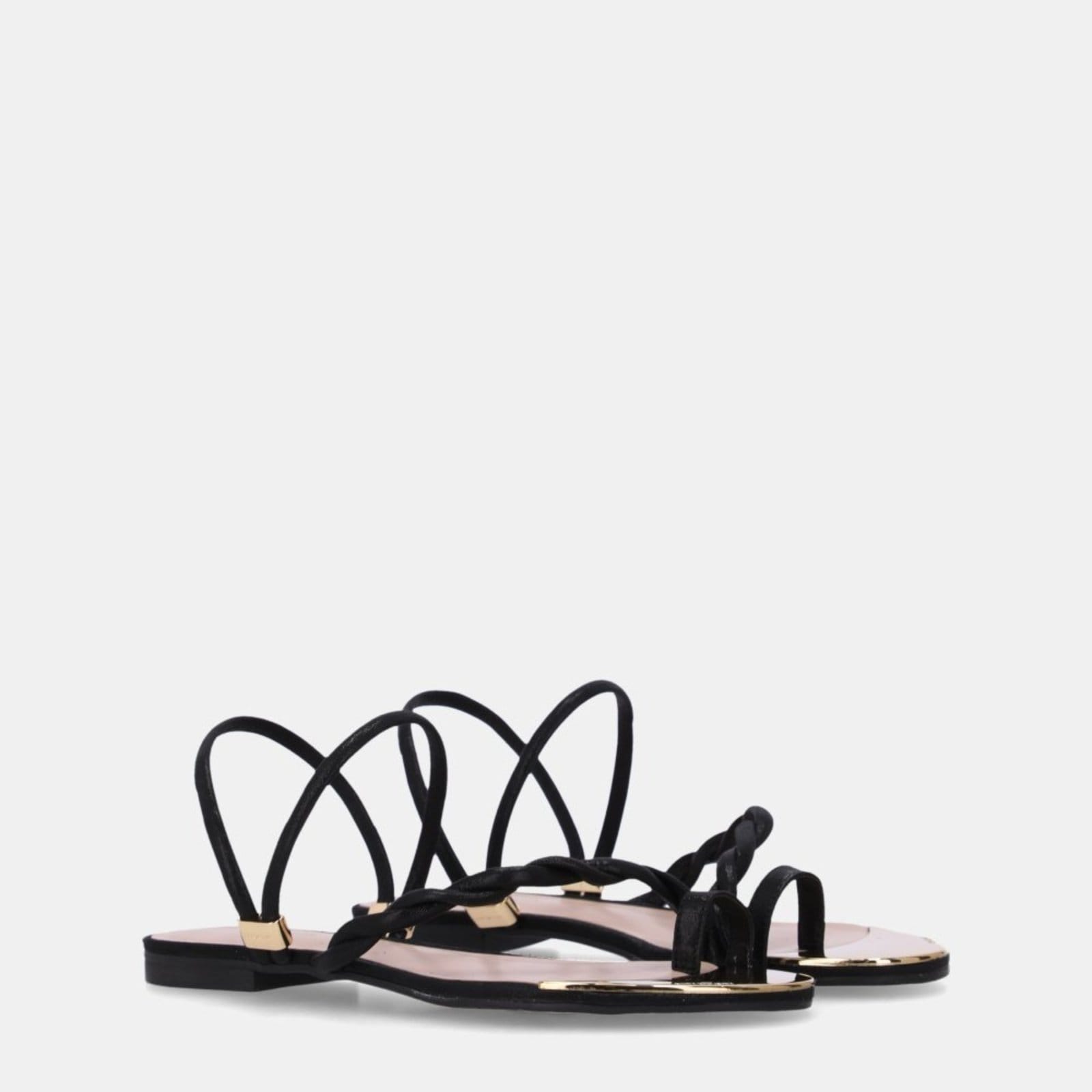 Vista 2 Chinelo Couro Luz Da Lua - 53129400 Luz Da Lua Luz Da Lua preto