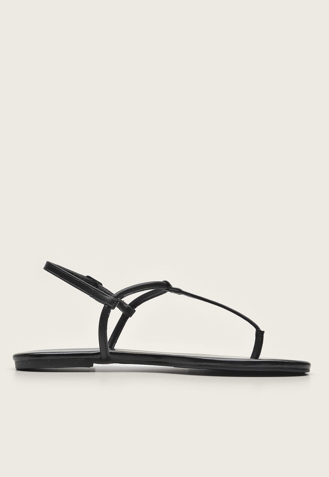 Vista 2 Rasteira Anacapri Lisa Preta Anacapri preto