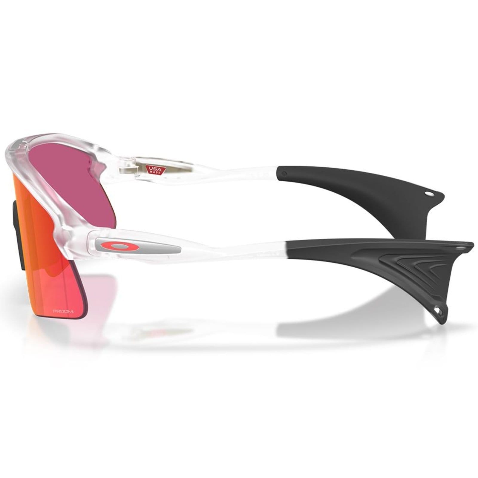 Vista 2 Óculos de Sol Oakley Stunt Devil Matte Clear Prizm Field Oakley vermelho clear