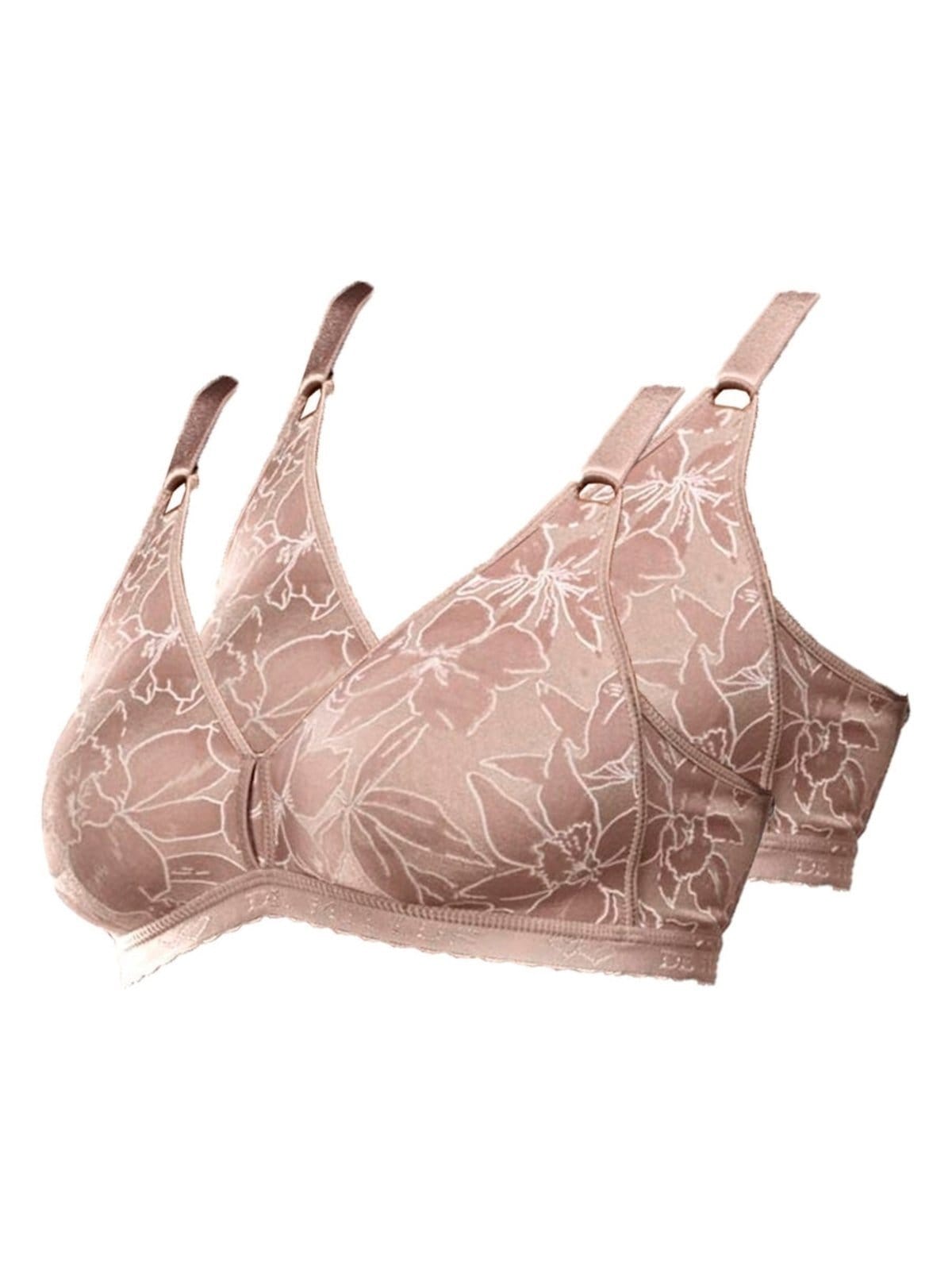 Kit com 2 Sutiãs Sustentação Olimpo Anizete Demillus 61741 Taça B