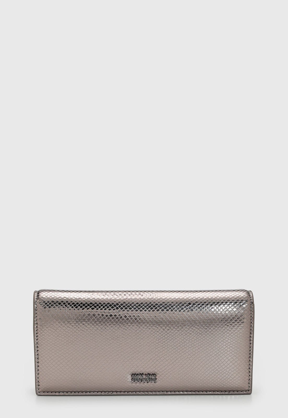 Bolsa Feminina Santa Lolla Texturizada Metalizada